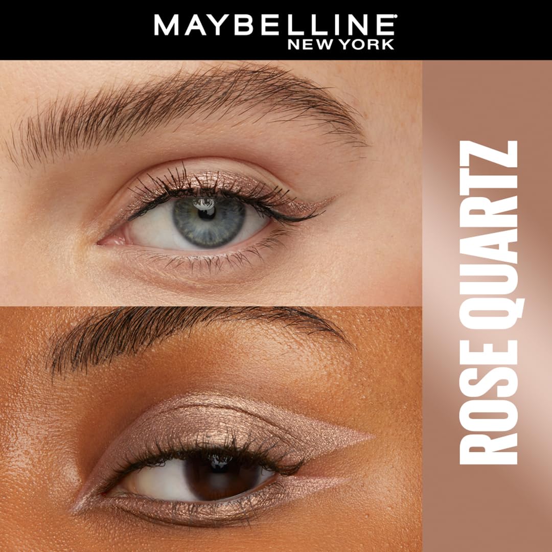 (12-pack) MAYBELLINE New York Tattoo Studio Long-Lasting Sharpenable Eyeliner Pencil, Glide on Smooth Gel Pigments with 36 Hour Wear, Waterproof Rose Quartz 0.04 oz - Thumbnail 2