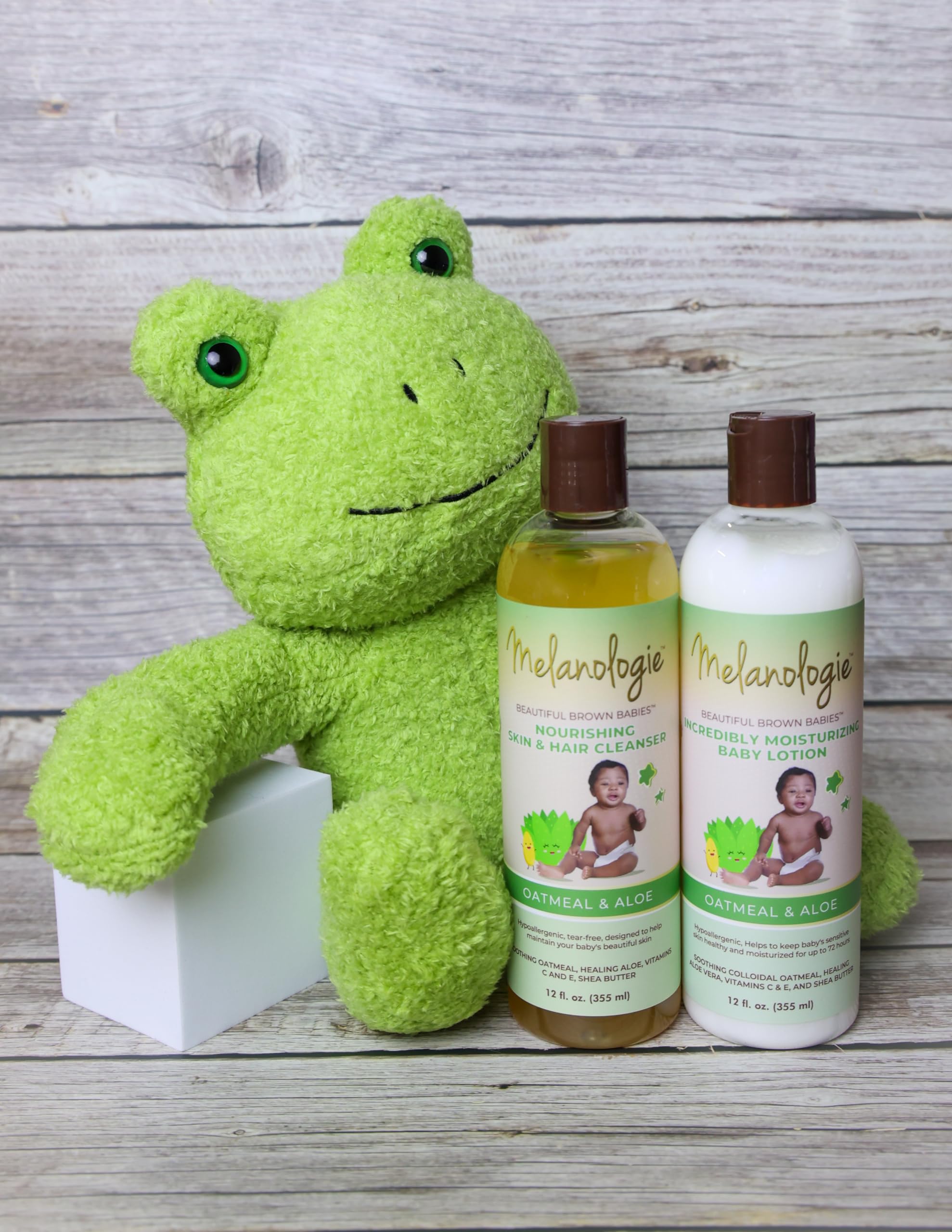 Melanologie Beautiful Brown Babies Nourishing Gentle Baby Skin and Hair - Thumbnail 3