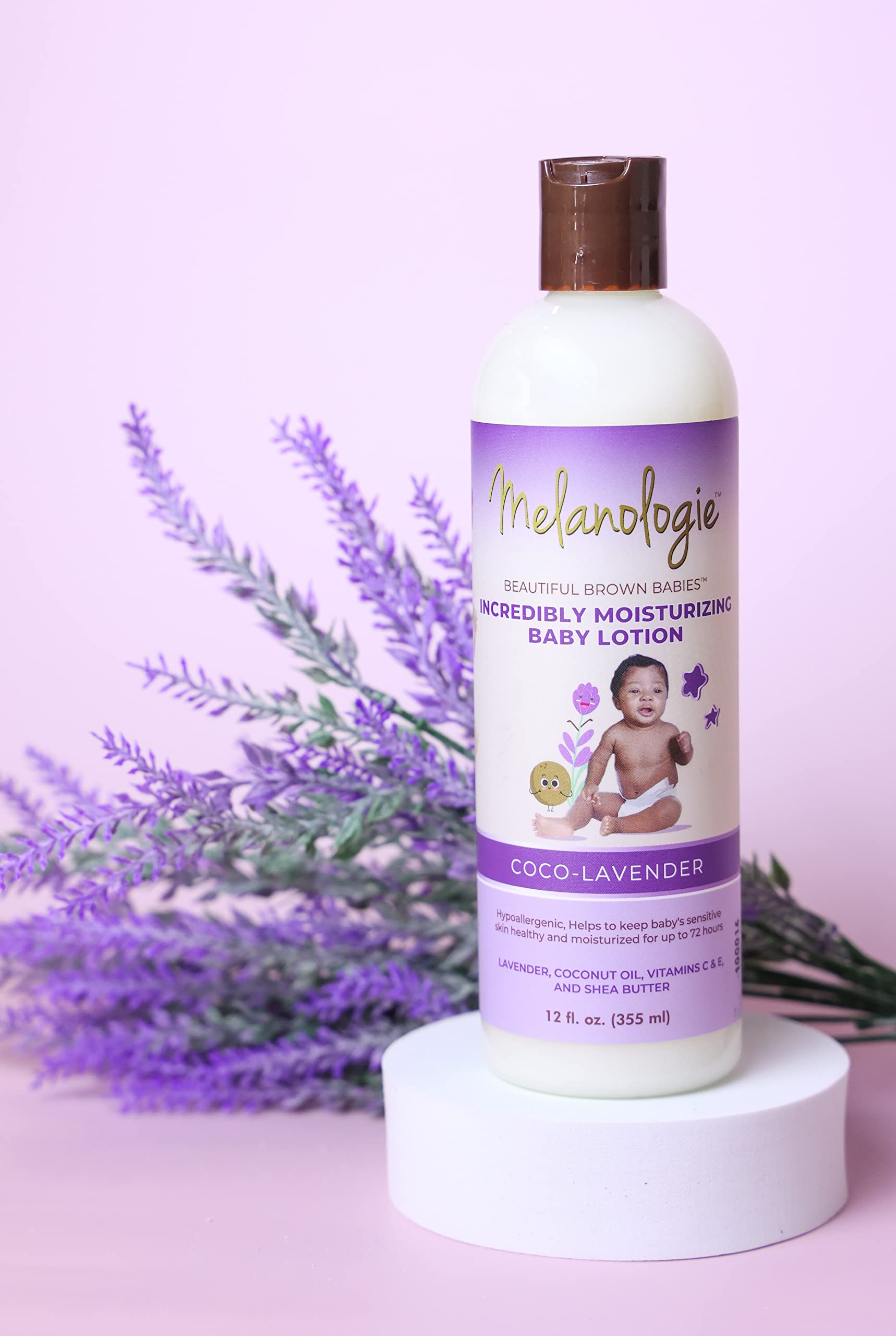 Melanologie Beautiful Brown Babies Incr Moisturizing Baby Lotion - Thumbnail 2
