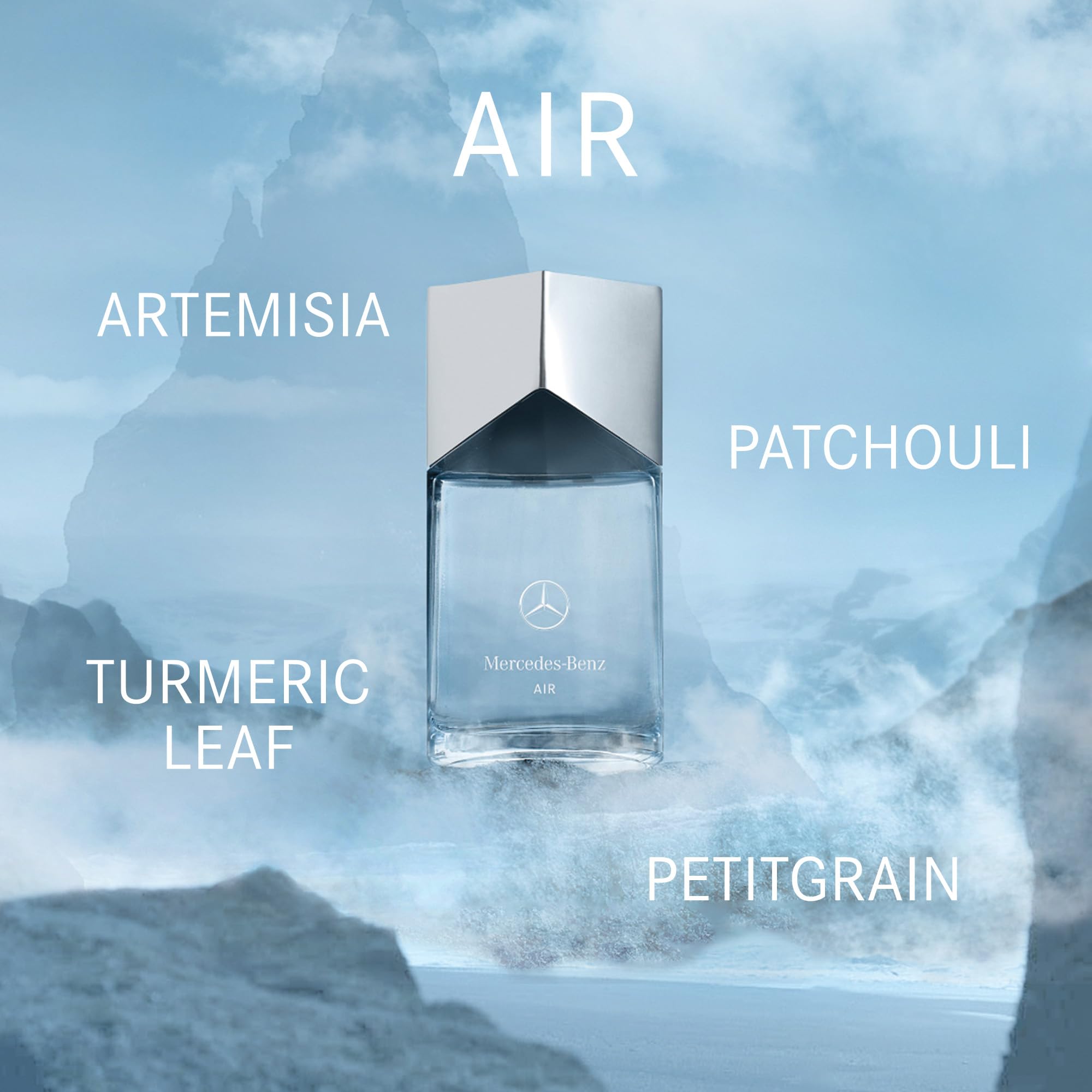 Mercedes Benz Air 3.4 M Refilable Germany 1pcs Bybox EDP - Thumbnail 2