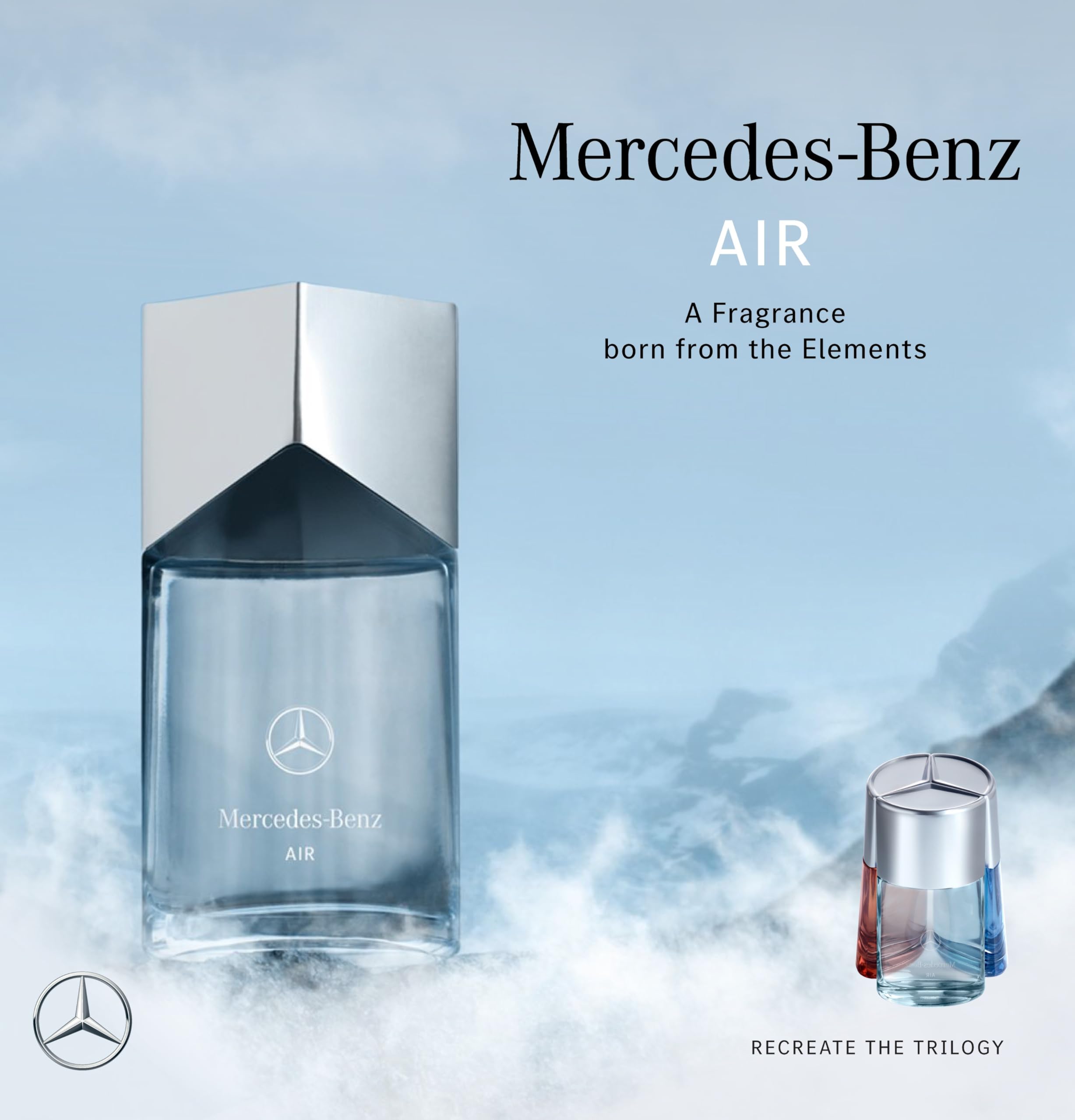 Mercedes Benz Air Cologne For Men 3.4 oz