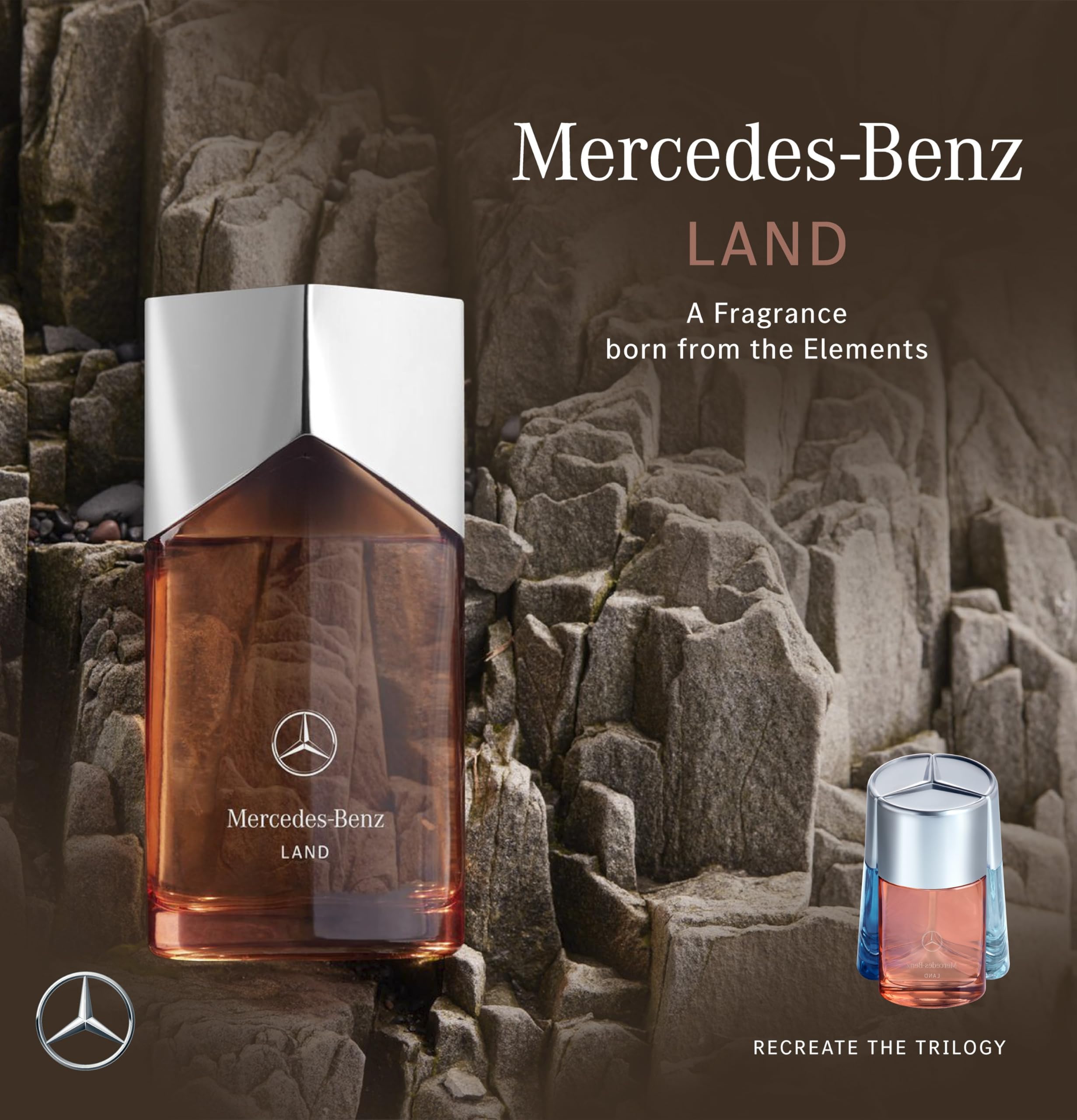 Mercedes Benz Land 3.4 M Refilable Germany 1pcs Bybox EDP - Thumbnail 2