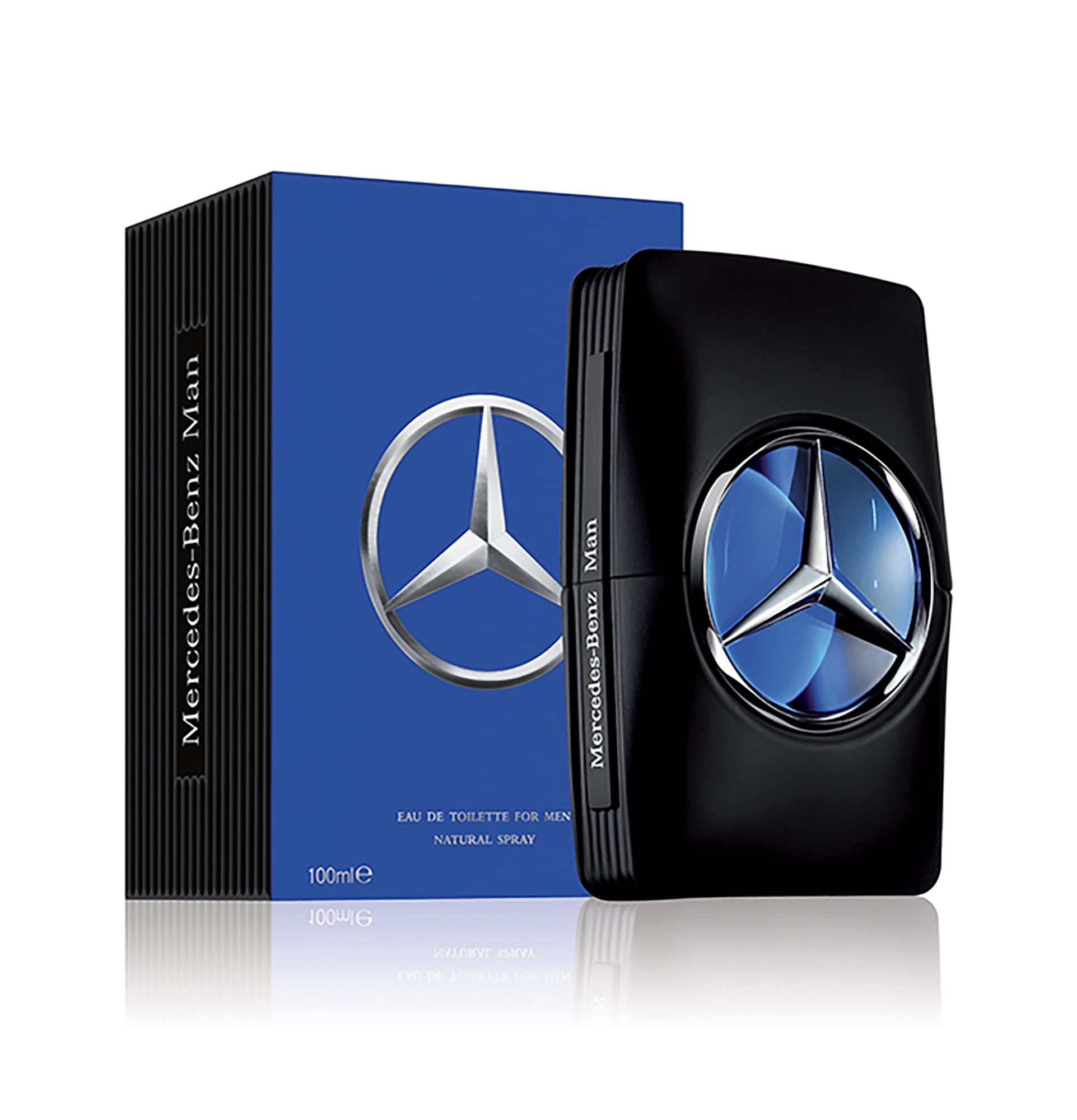 Mercedes Benz Man Aromatic Woody Fruity With Cedar and Oakmoss Notes Cologne
