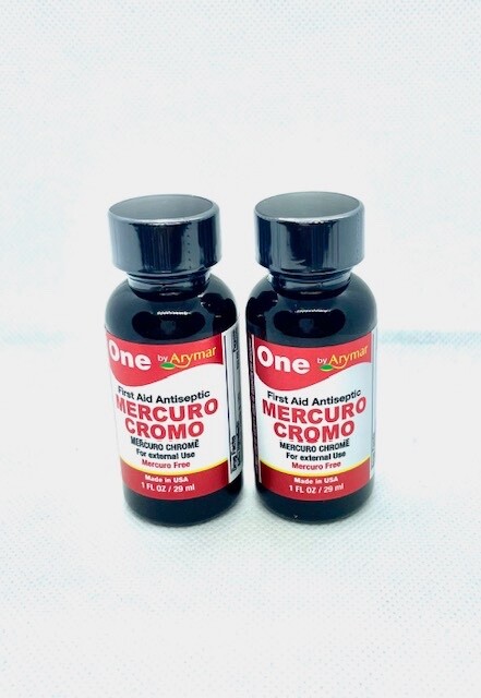 Mercurochrome Antiseptic Prevent Infection In Cuts Scrapes and Burns Qty 3 By - Thumbnail 2