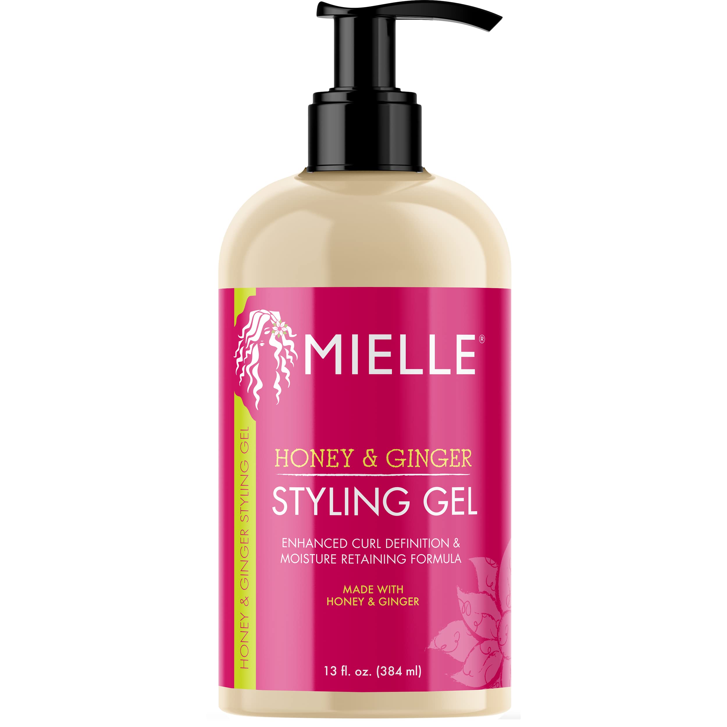 Mielle Organics Honey Ginger Styling Gel Curl Enhancing All Hair Types Unisex - Thumbnail 3