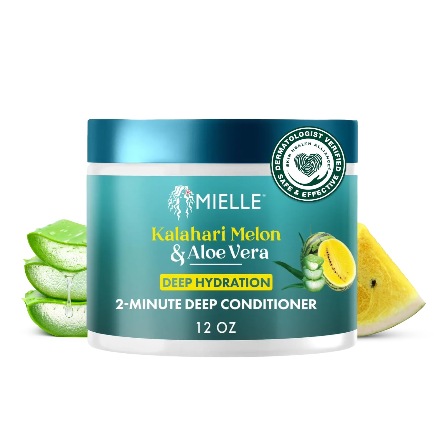 Mielle Organics 2 Minute Deep Conditioner Kalahari Melon Aloe Vera Moisturizing - Thumbnail 3