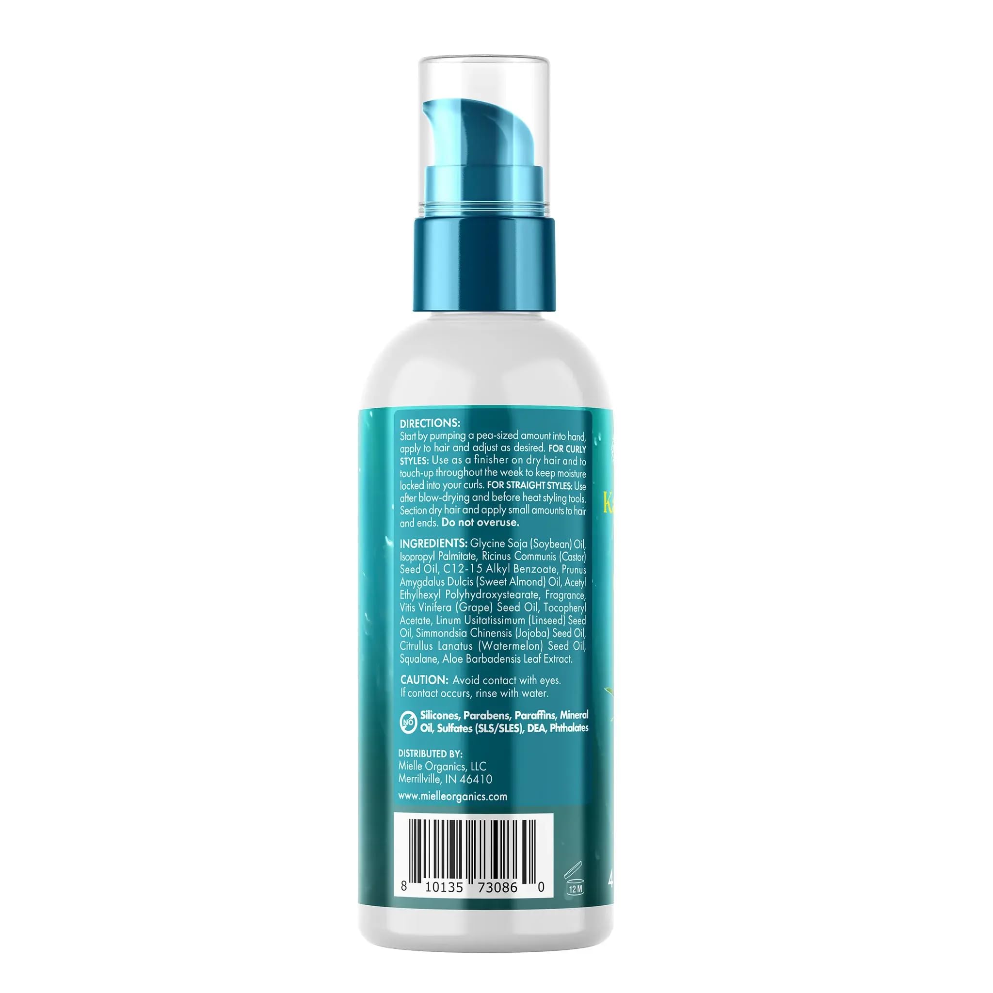 Mielle Kalahari Melon Aloe Veradeep Hydration Weightless Oil . 4 oz