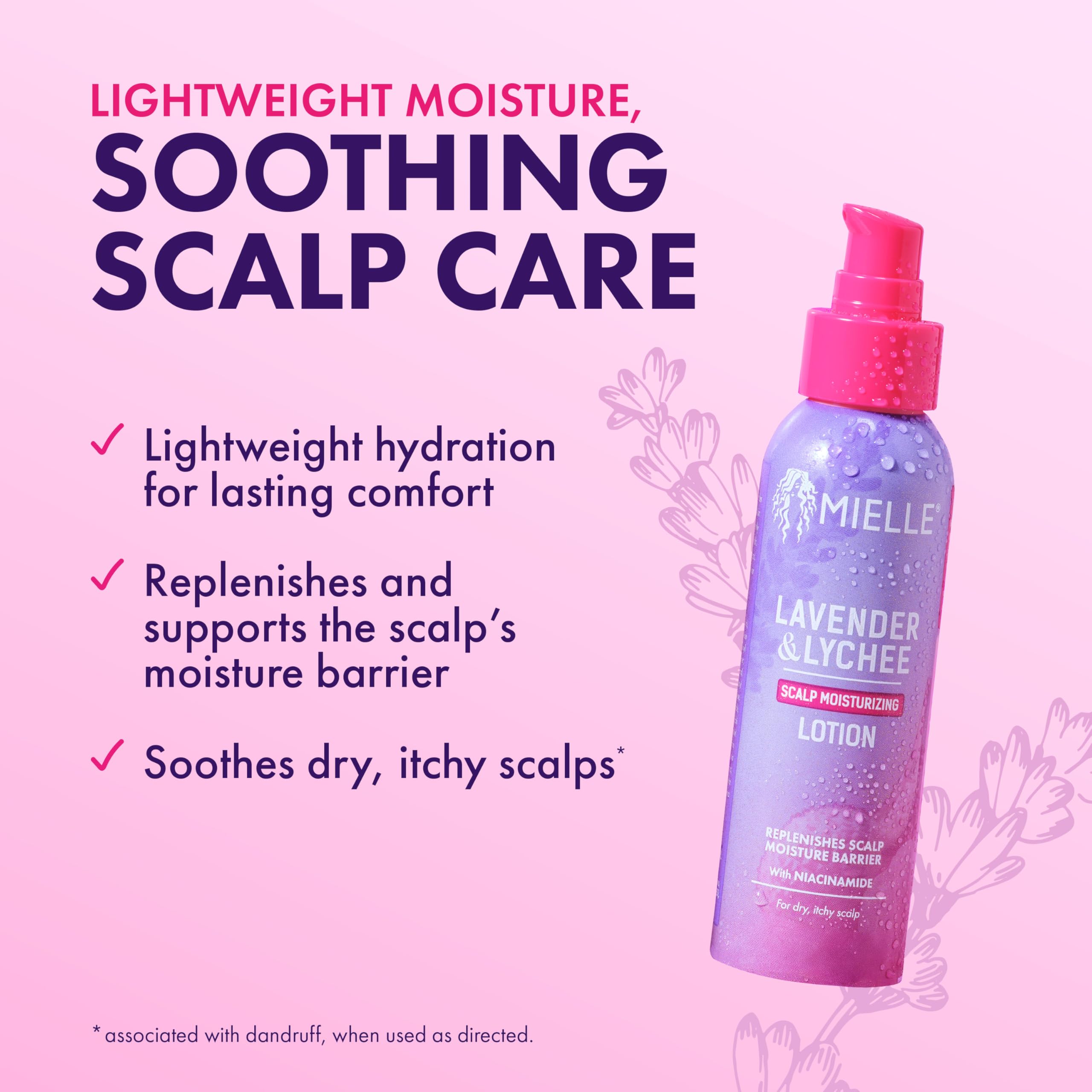 Mielle Organics Lavender Lychee Scalp Moisturizing Lotion Leave In Treatment - Thumbnail 3