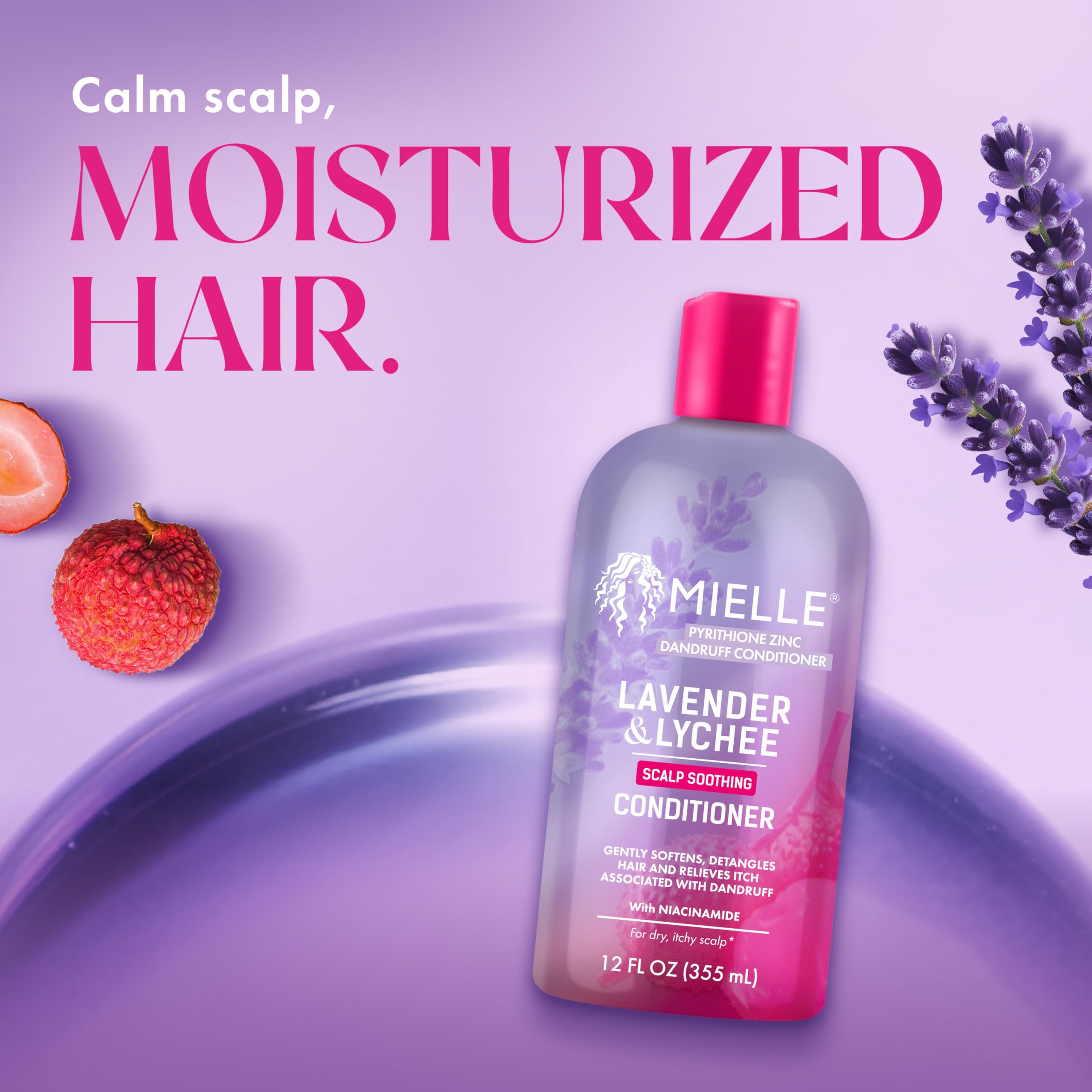 Mielle Organics Lavender Lychee Scalp Soothing Conditioner - Thumbnail 2