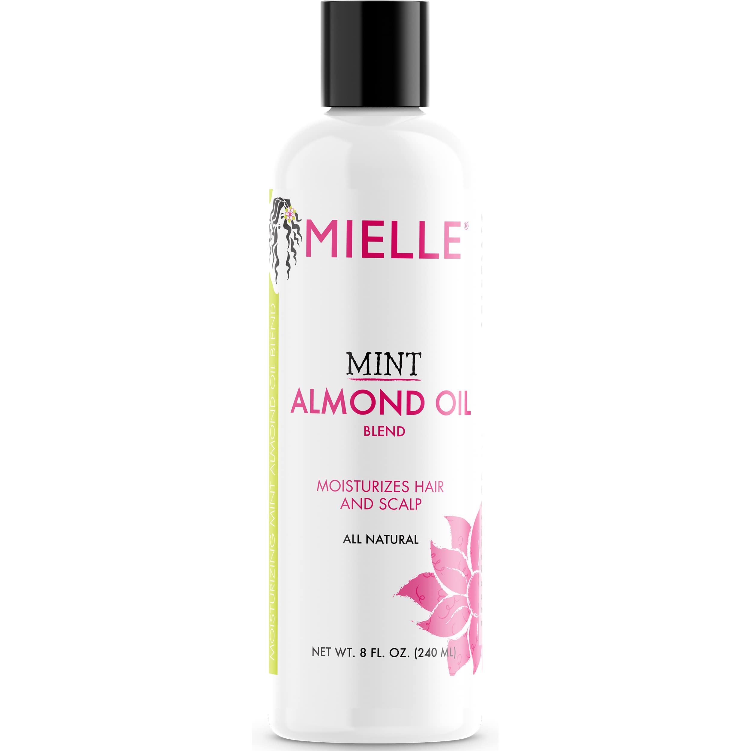 Mielle Organics Mint Almond Oil Lightweight Dry Scalp Oil To Lock In Moisture