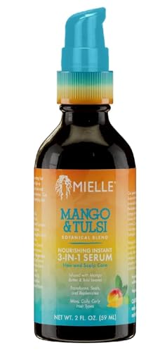 Mielle Organics Mango Tulsi Nourishing Instant 3 N 1 Serum All Hair Types 2 oz - Thumbnail 2