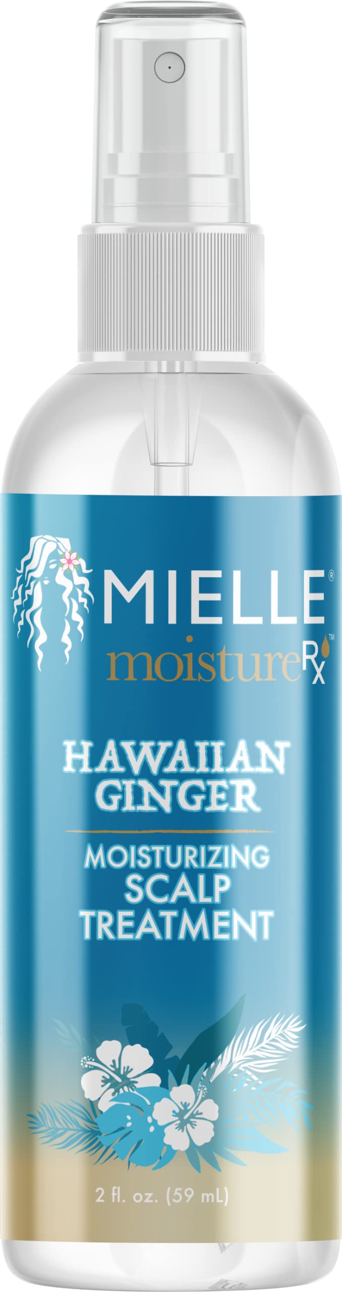 Mielle Organics Moisture Rx Hawaiian Ginger Moisturizing Scalp Treatment 2 oz