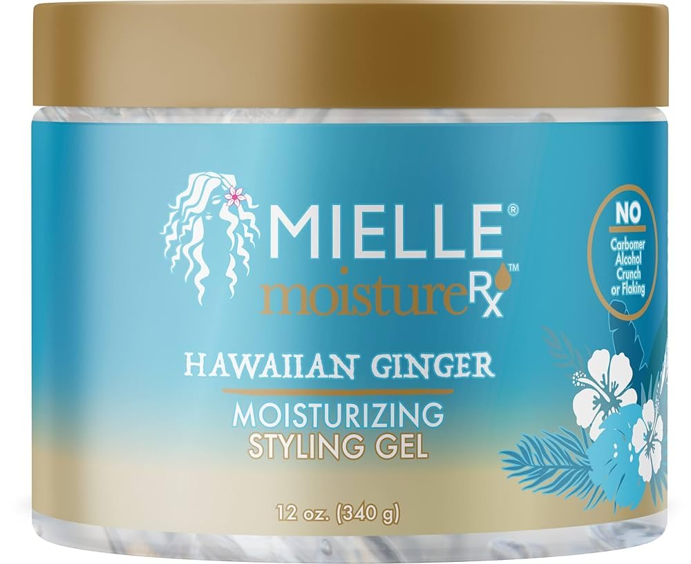 Moisture Rx Moisturizing Styling Gel Hawaiian Ginger Mielle 12 oz - Thumbnail 3