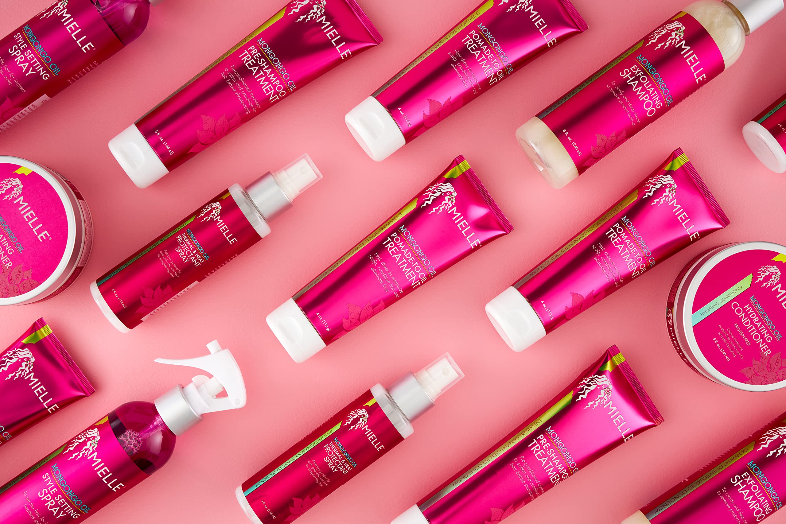 Mielle Mongongo Pom/oil Trt 4 oz - Thumbnail 2