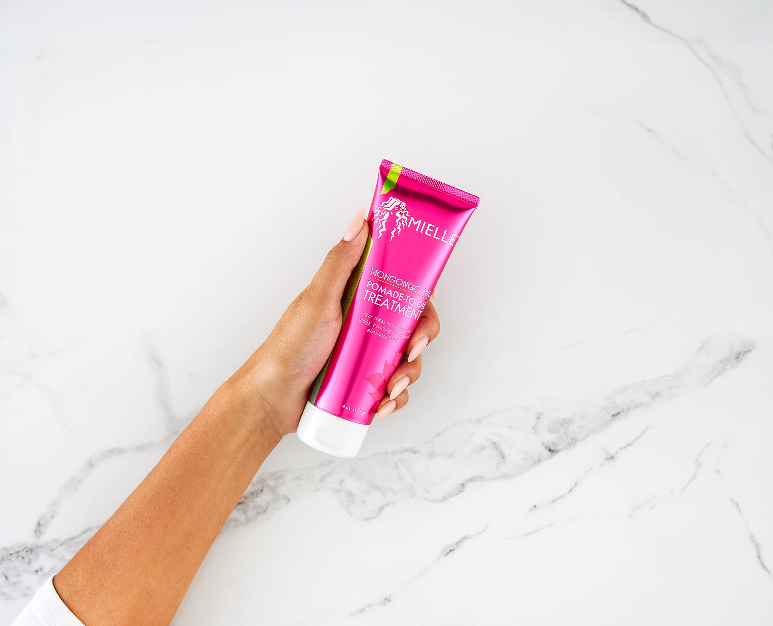 Mielle Mongongo Pom/oil Trt 4 oz - Thumbnail 1