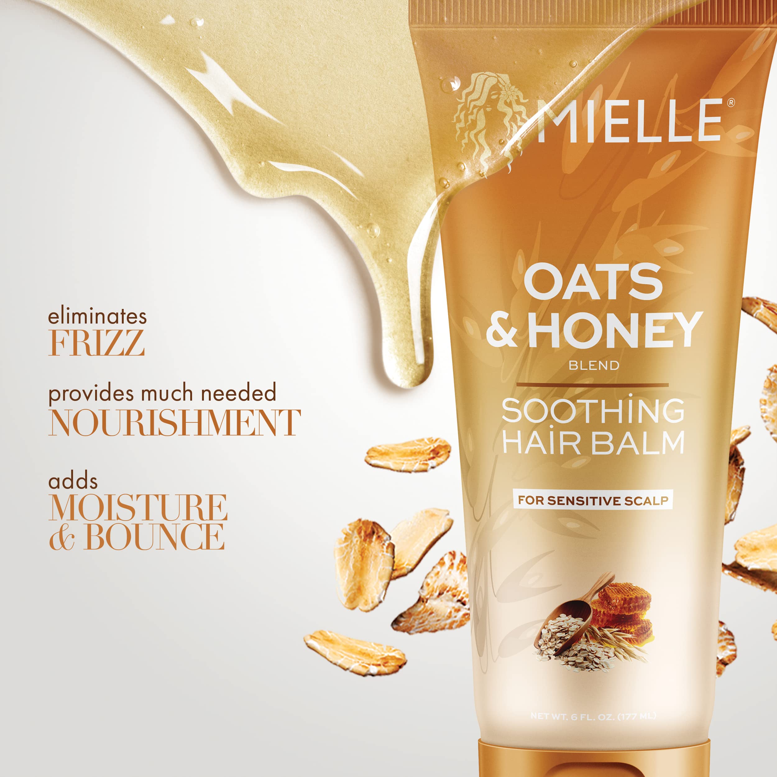 Mielle Organics Oats Honey Soothing Hair Balm
