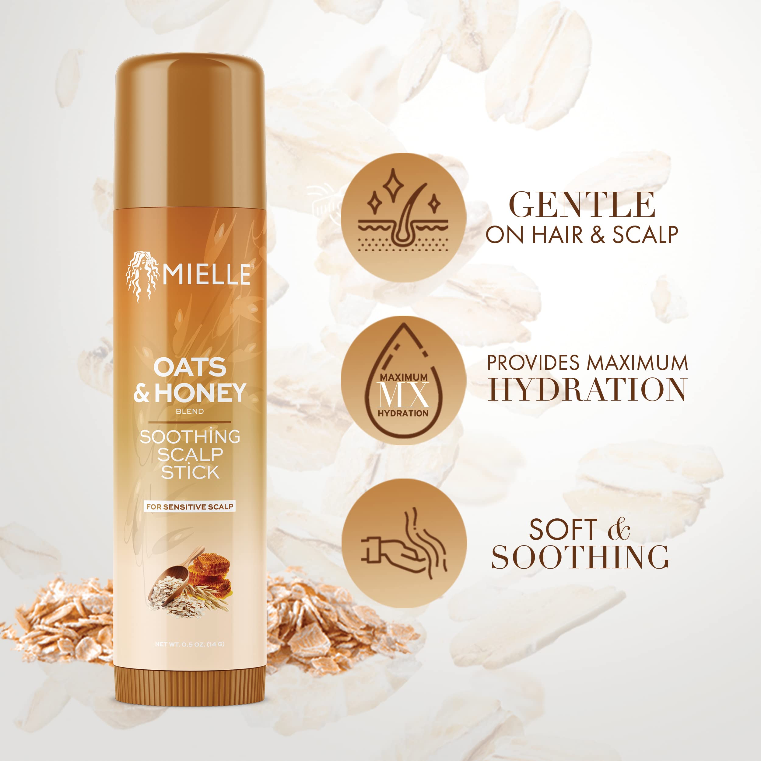 Mielle Organics Oats Honey Soothing Scalp Stick - Thumbnail 2