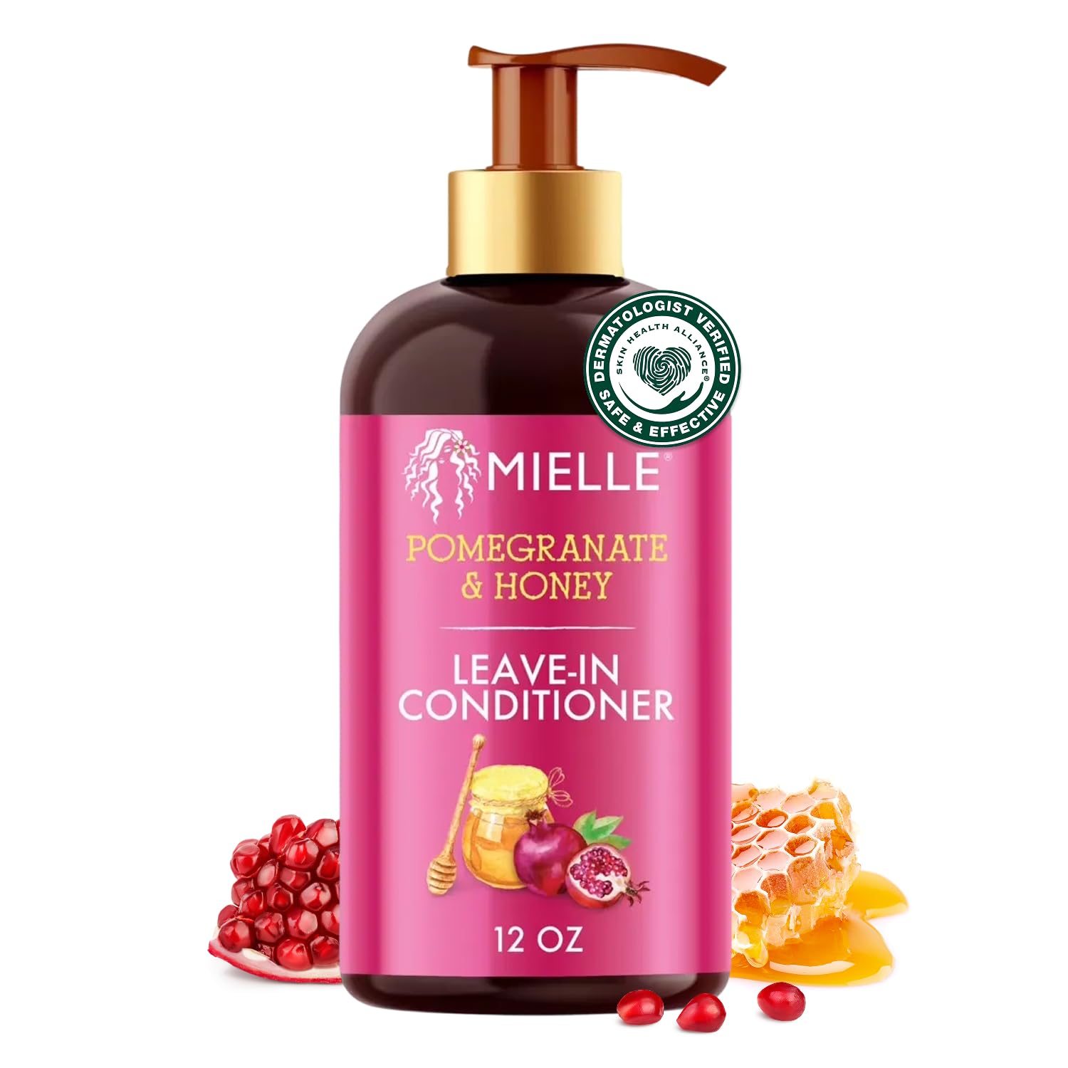 Mielle Organics Pomegranate Honey Leave In Conditioner - Thumbnail 2