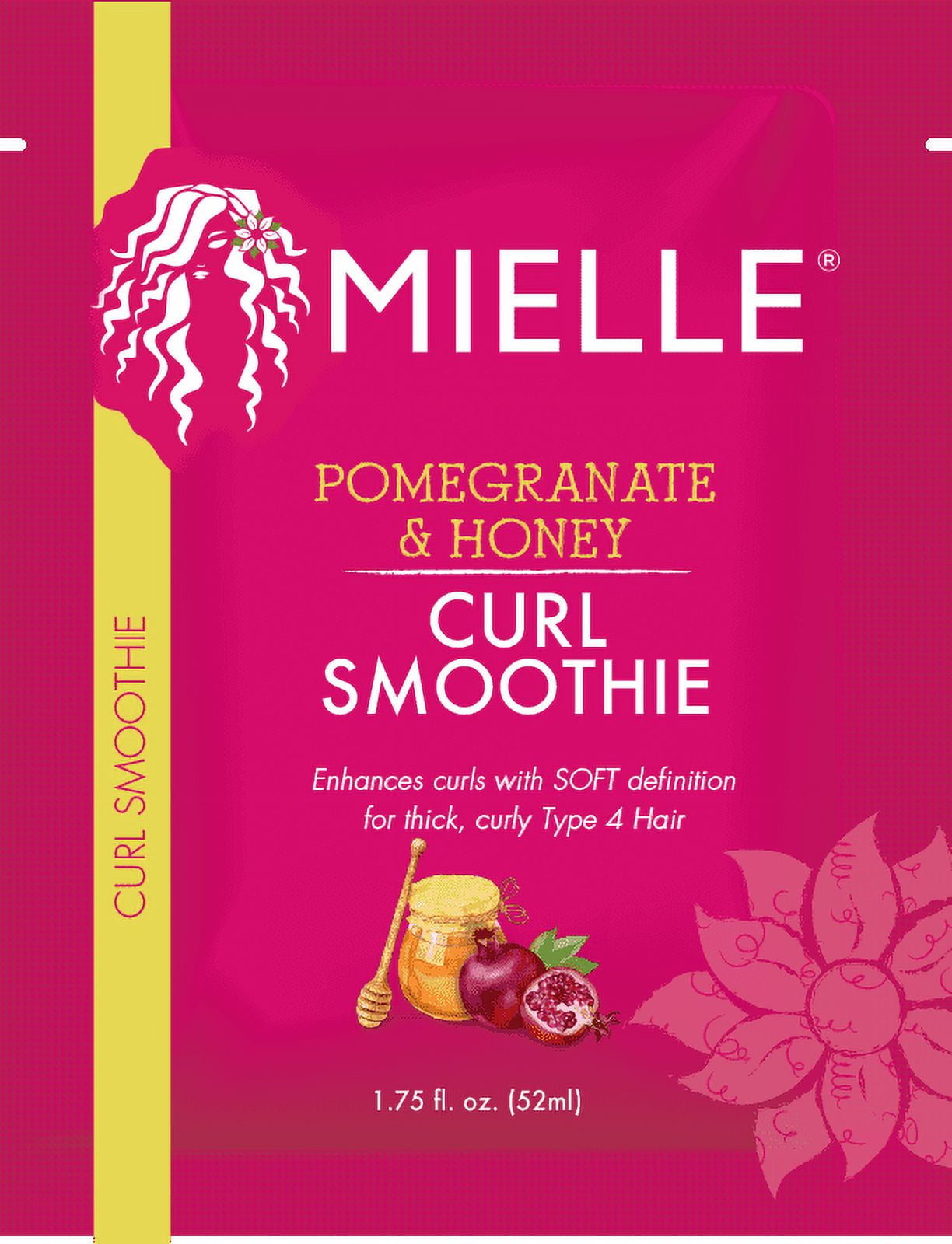 Mielle Organics Pomegranate Honey Curl Smoothie Packette Curly Moisturizing