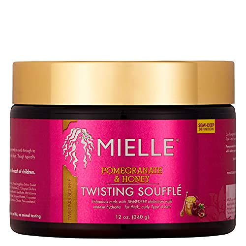 Mielle Organics Pomegranate Honey Twisting Soufflé Sulfate and Paraben Free 12 - Thumbnail 2