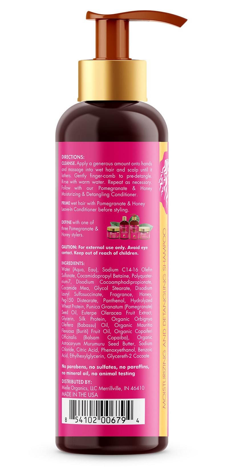 Mielle Organics Pomegranate Honey Twin Pack