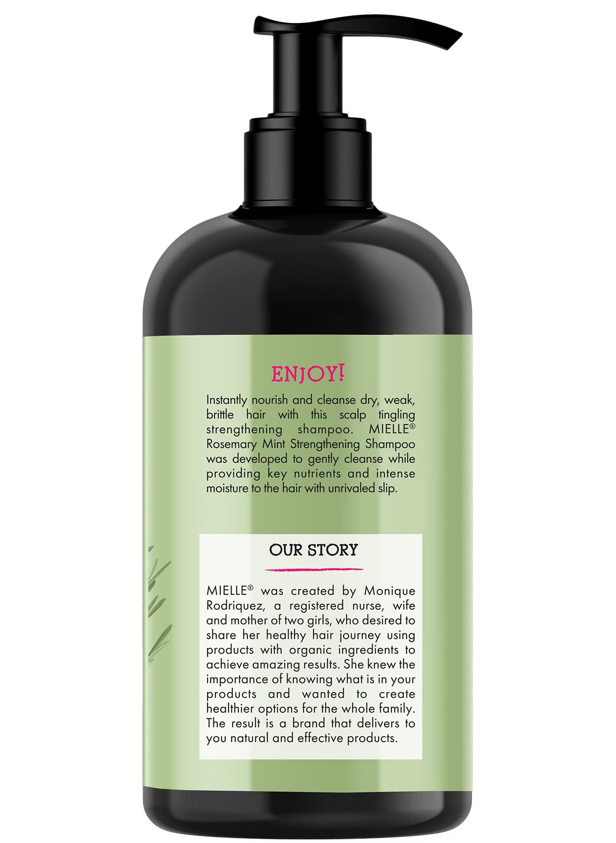 Mielle Rosemary Mint Strengthening Shampoo 20 oz - Thumbnail 2