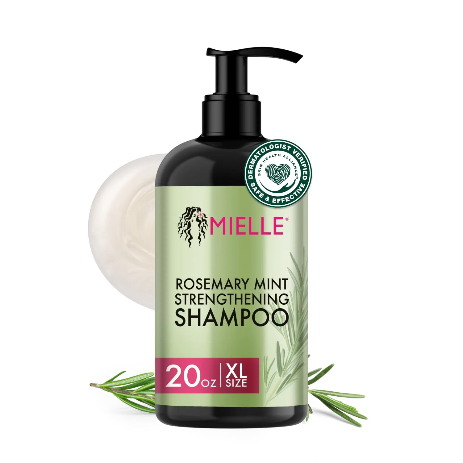 Mielle Rosemary Mint Strengthening Shampoo 20 oz - Thumbnail 3