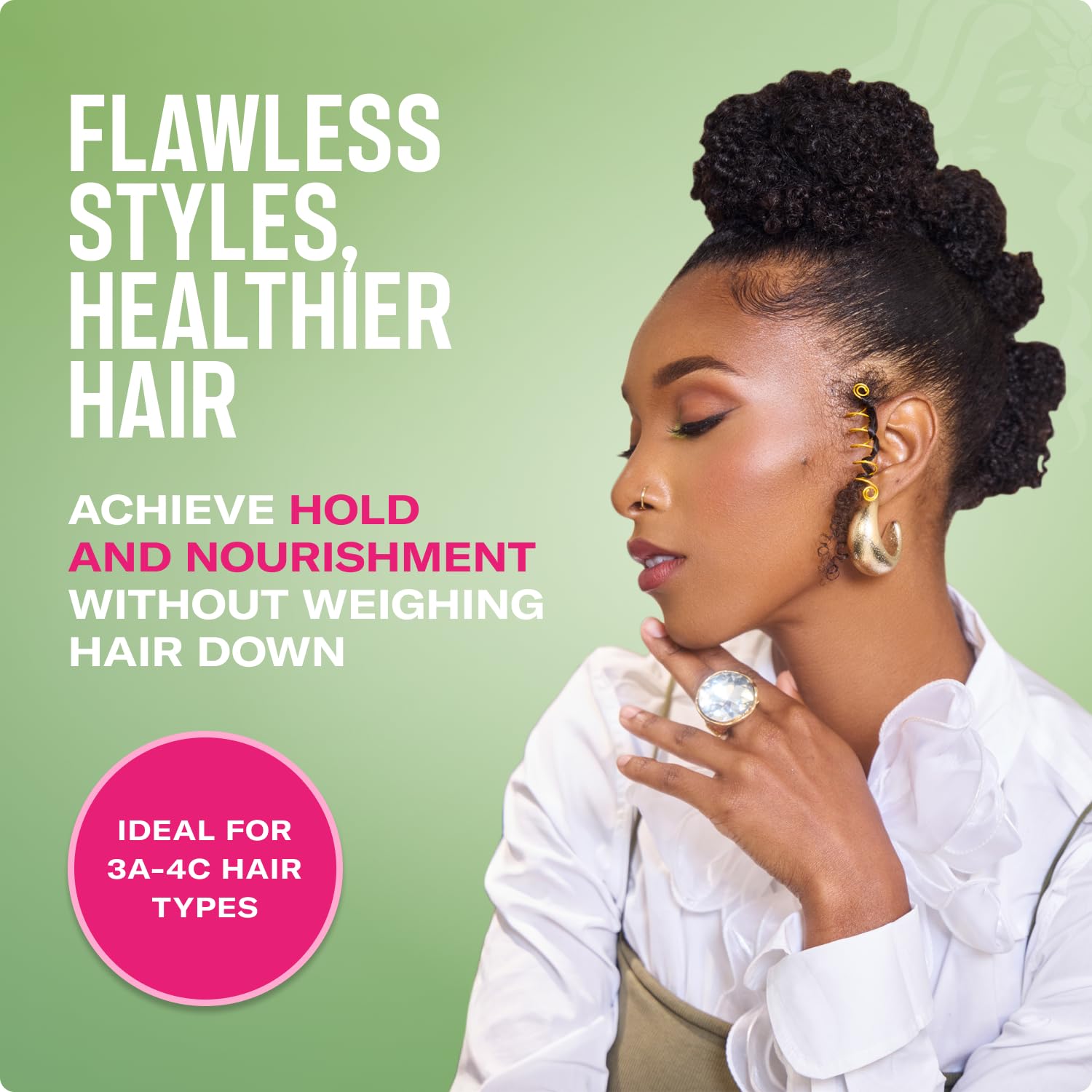 Mielle Rosemary Mint Daily Styling Creme 8 Fl. Oz. - Thumbnail 2