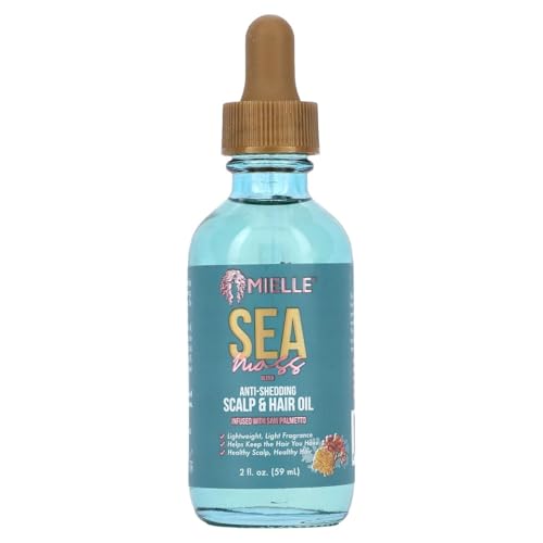 Mielle Sea Moss Anti Shedding Scalp Hair Oil 2 Fl Oz - Thumbnail 2