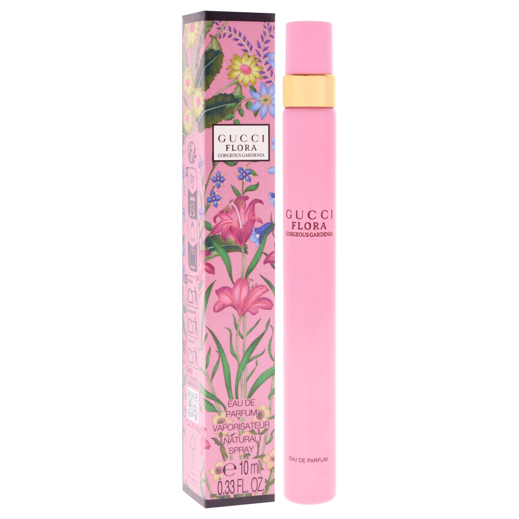 [Mini] Gucci Flora Gorgeous Gardenia Travel For Women EDP 0.33 oz - Thumbnail 3