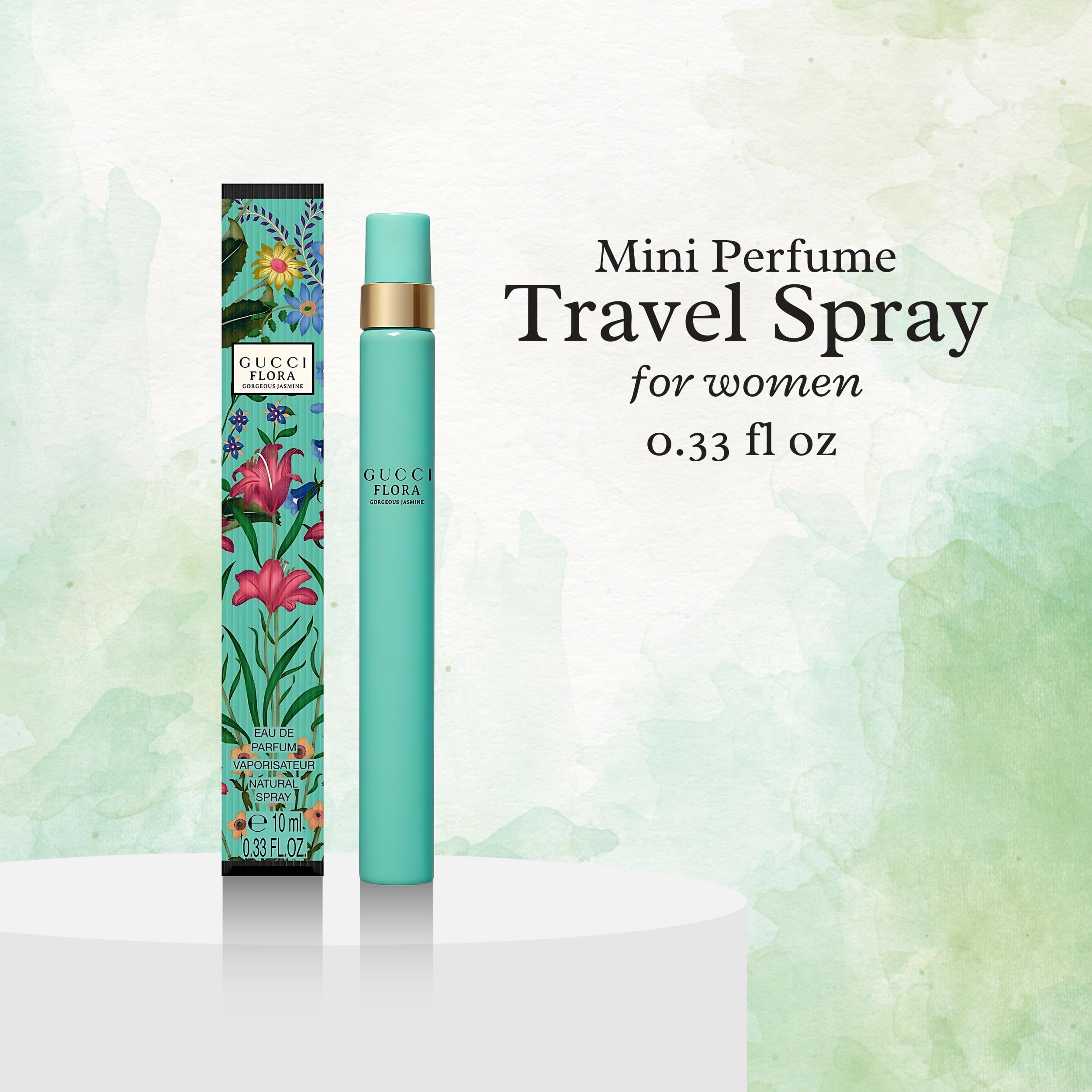 [Mini] Gucci Flora Gorgeous Jasmine By Gucci For Women EDP 0.33 oz - Thumbnail 2