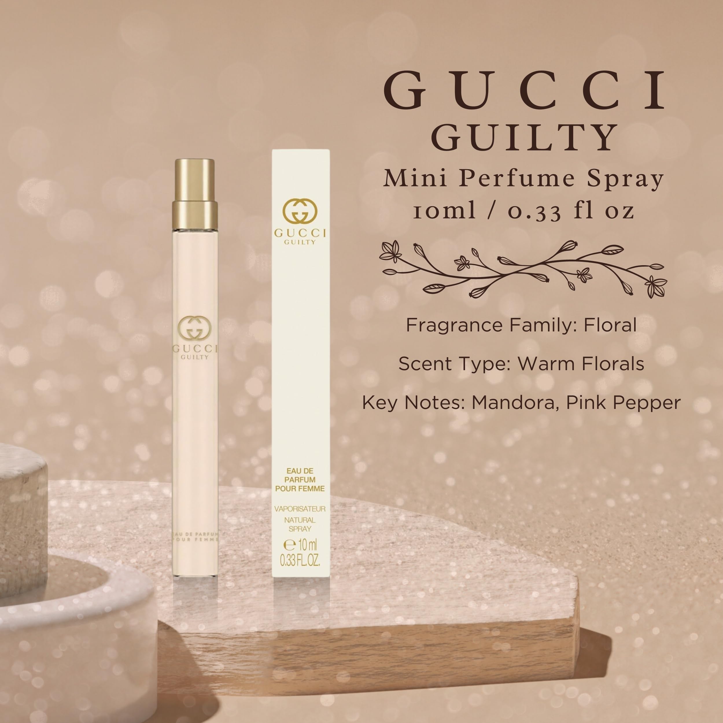 [Mini] Gucci Guilty Pour Femme Travel 0.33 Fl Oz For Women EDP - Thumbnail 2