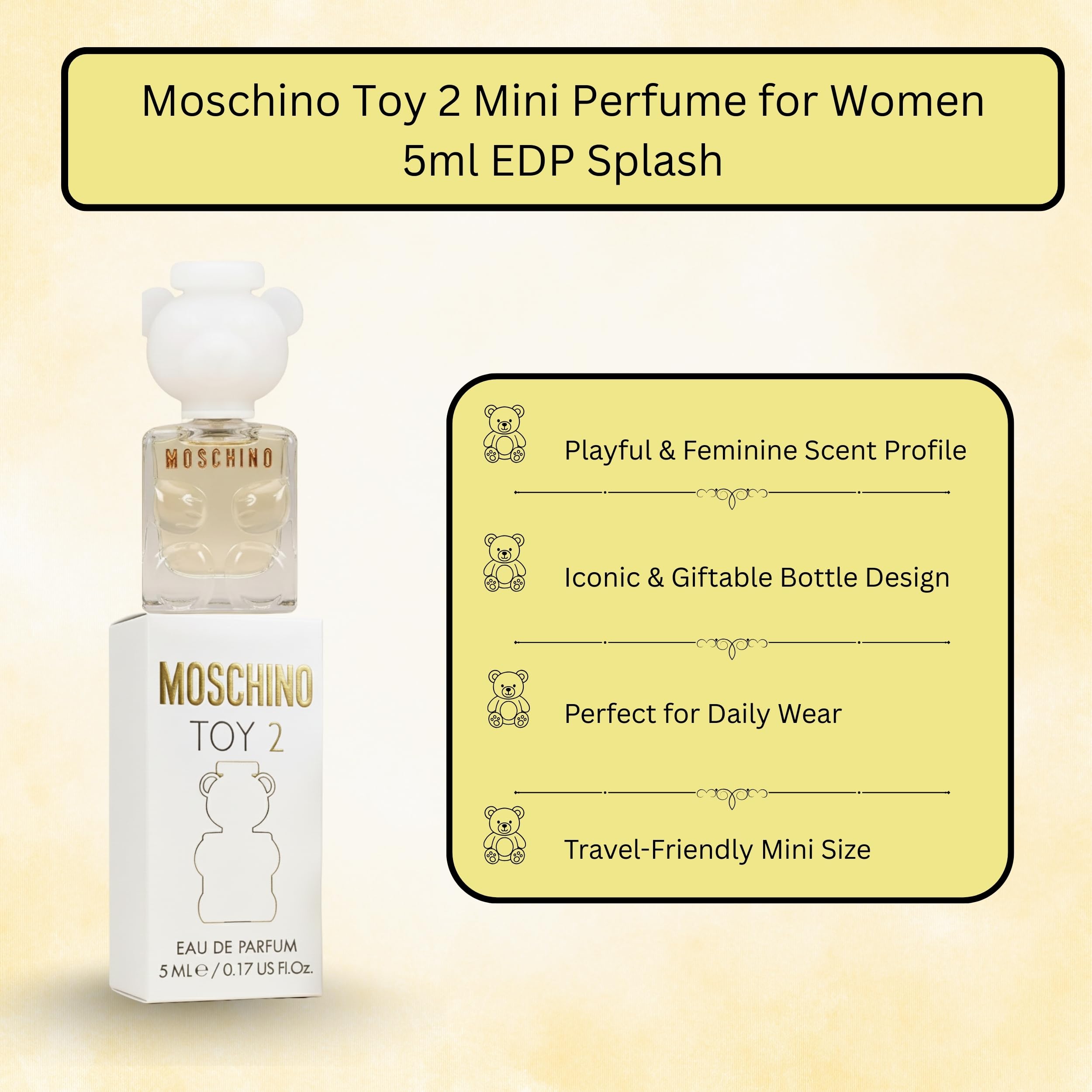 [Mini] Moschino Toy 2 By Moschino Mini . For Women EDP 17 oz - Thumbnail 2