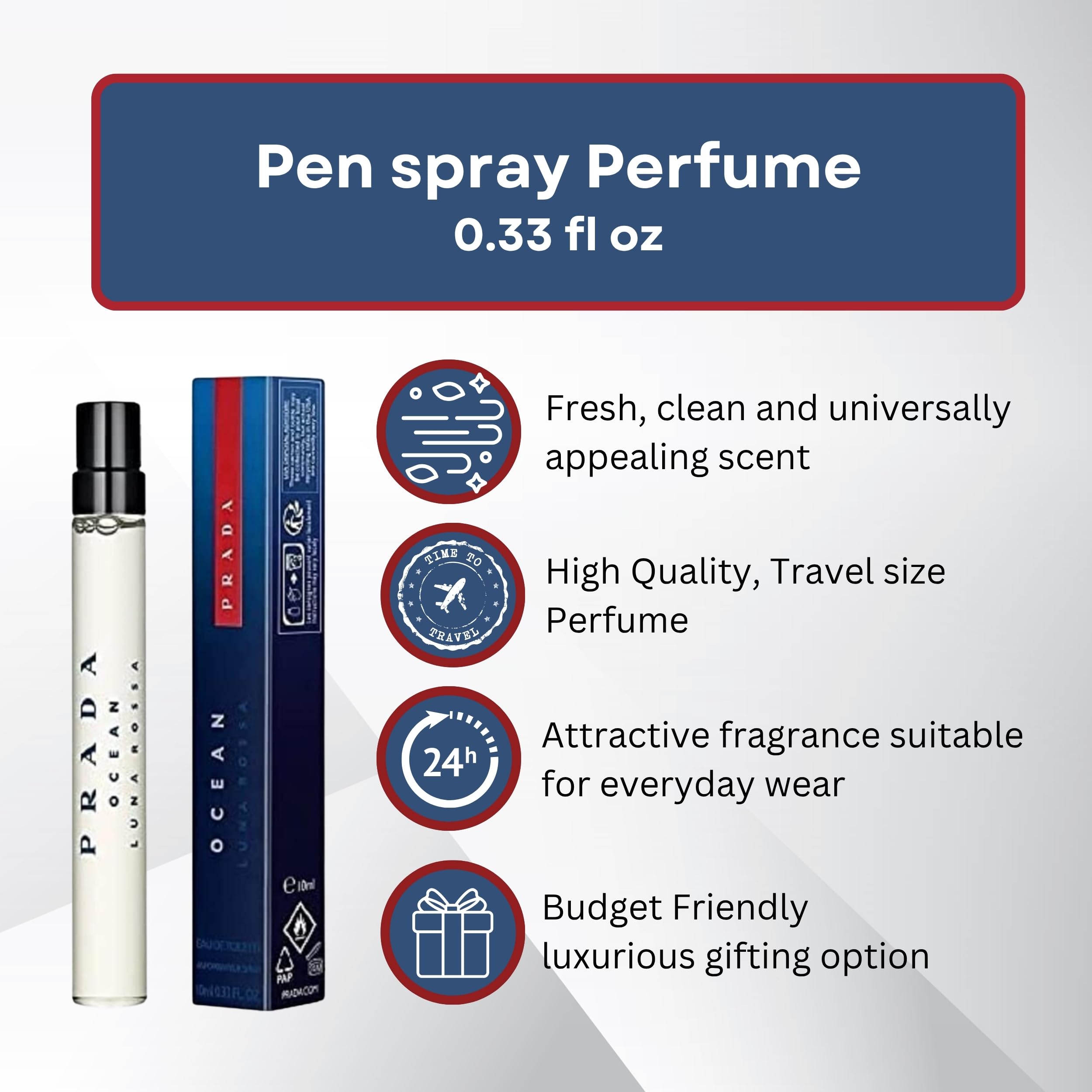 [Mini] Prada Luna Rossa Ocean For Men EDT - Thumbnail 2