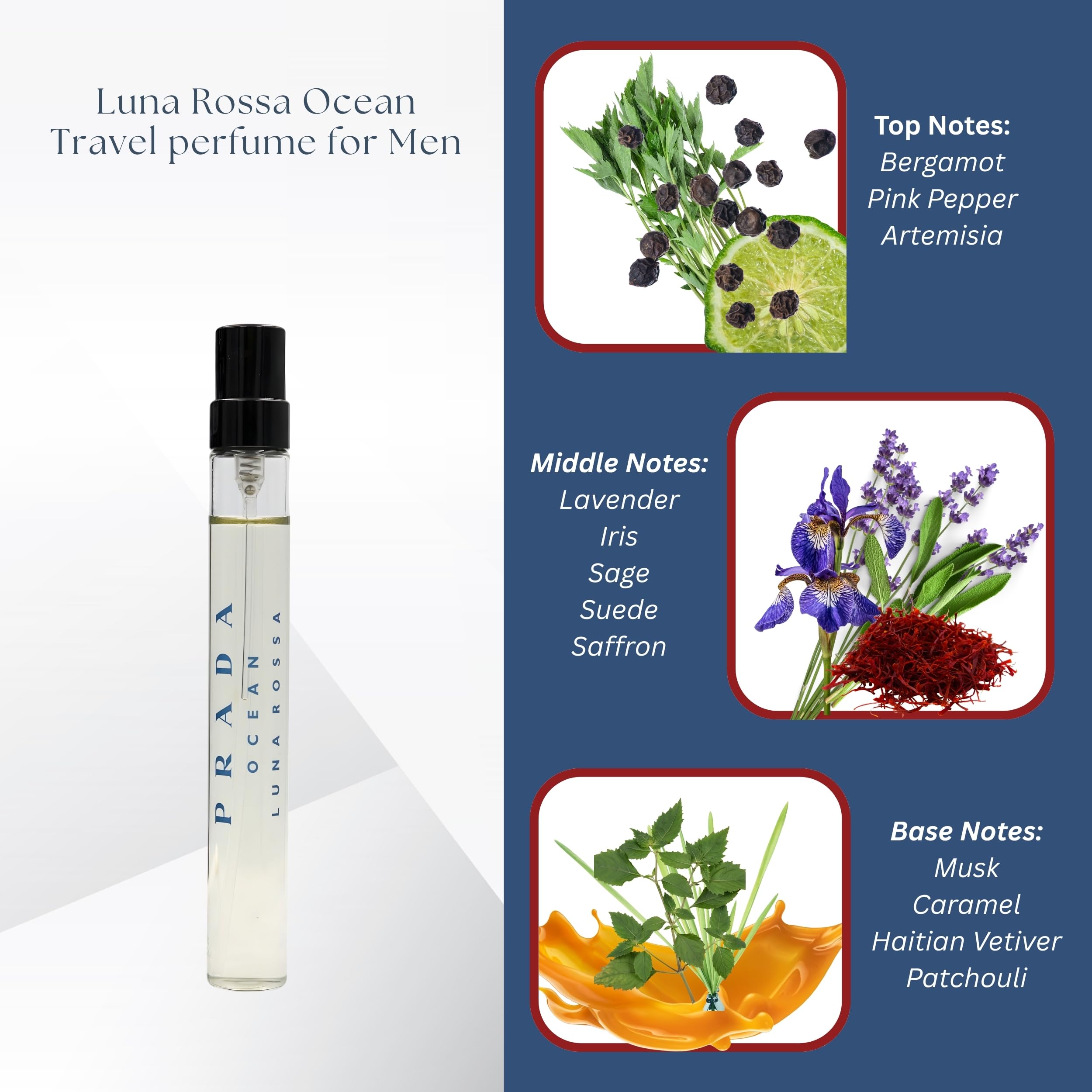 [Mini] Prada Luna Rossa Ocean For Men EDT - Thumbnail 3