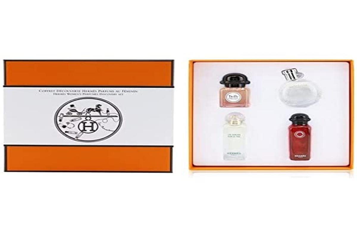 [Set] Hermès Discovery 4 Pieces Miniature Set for Unisex Unisex