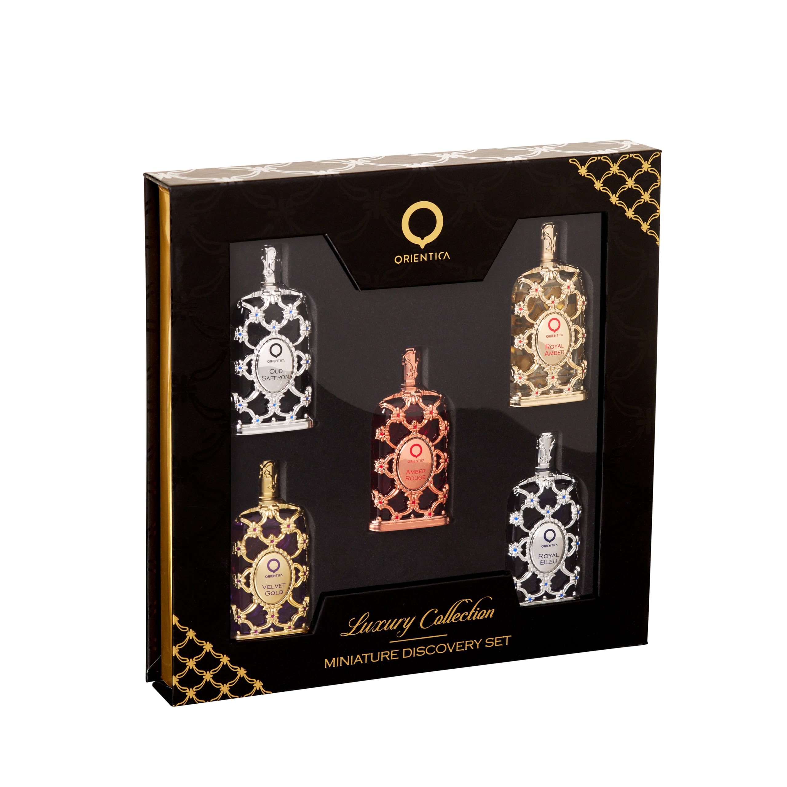 [Mini Set] Orientica Luxury Miniature 5 Pc Discovery Set Without Box Amber Rouge Royal