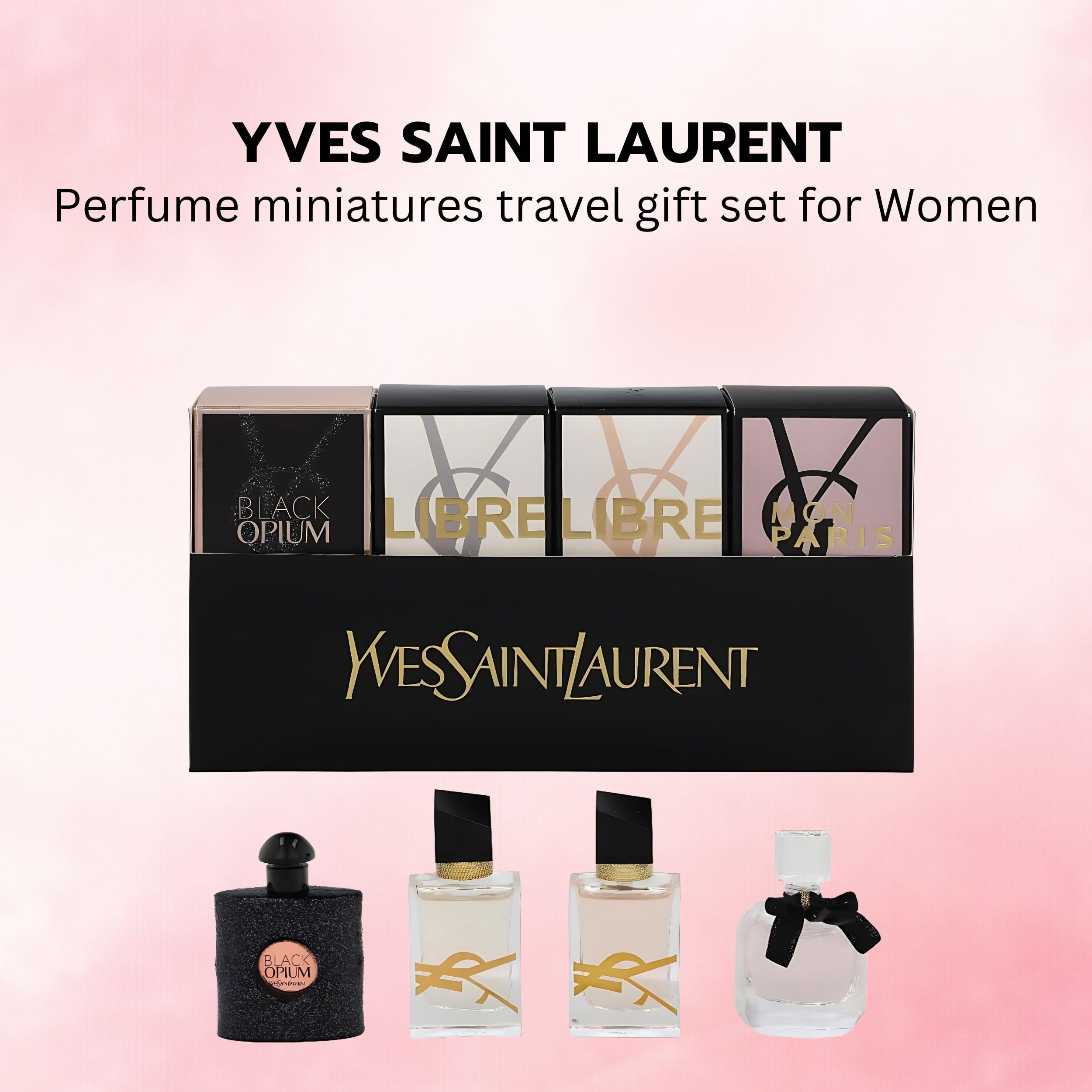 [Mini Set] Yves Saint Laurent Ysl Variety 4 Piece Mini Travel Set For Women - Thumbnail 2