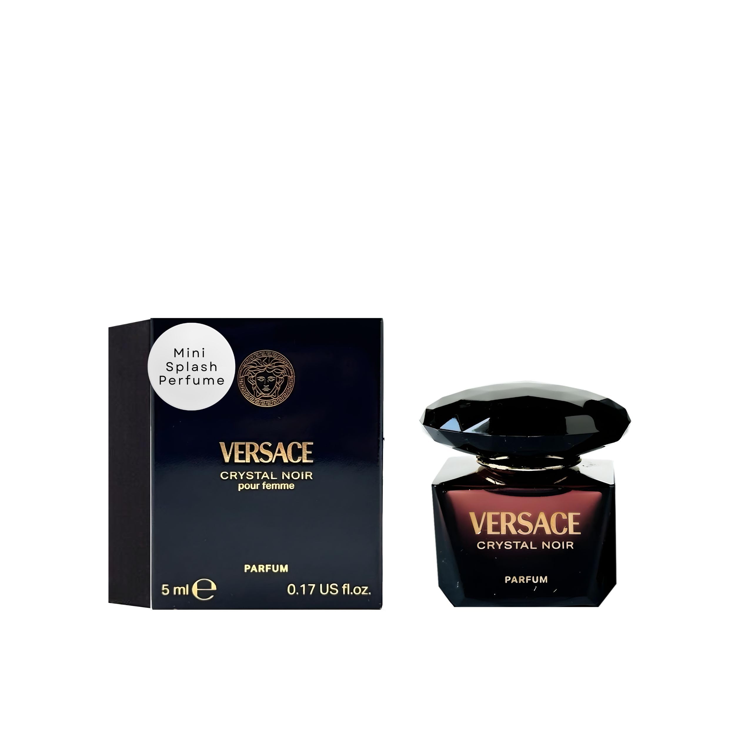 [Mini] Mini Versace Crystal Noir Parfum L Italy 400pcs Bybox 5 ml - Thumbnail 1