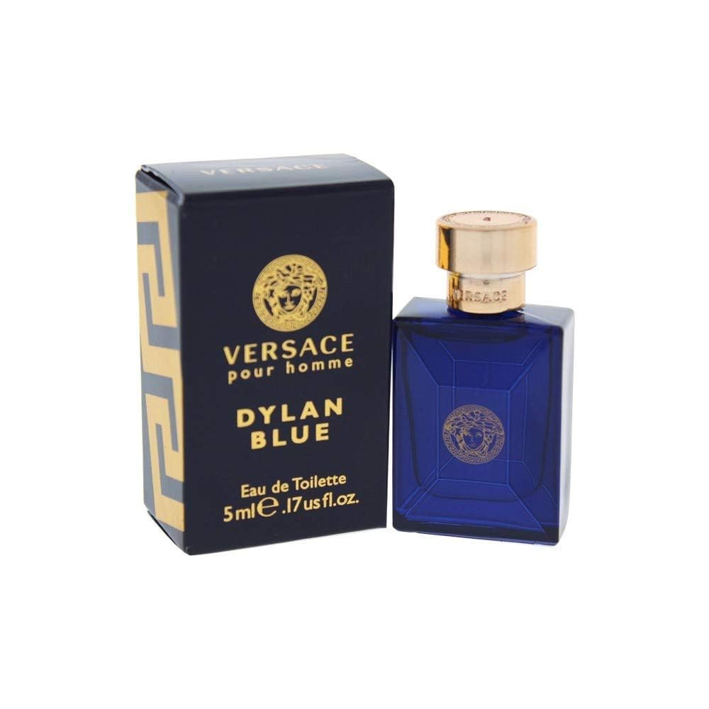 [Mini] Versace Dylan Blue Mini Cologne For Men EDT 0.17 oz - Thumbnail 3
