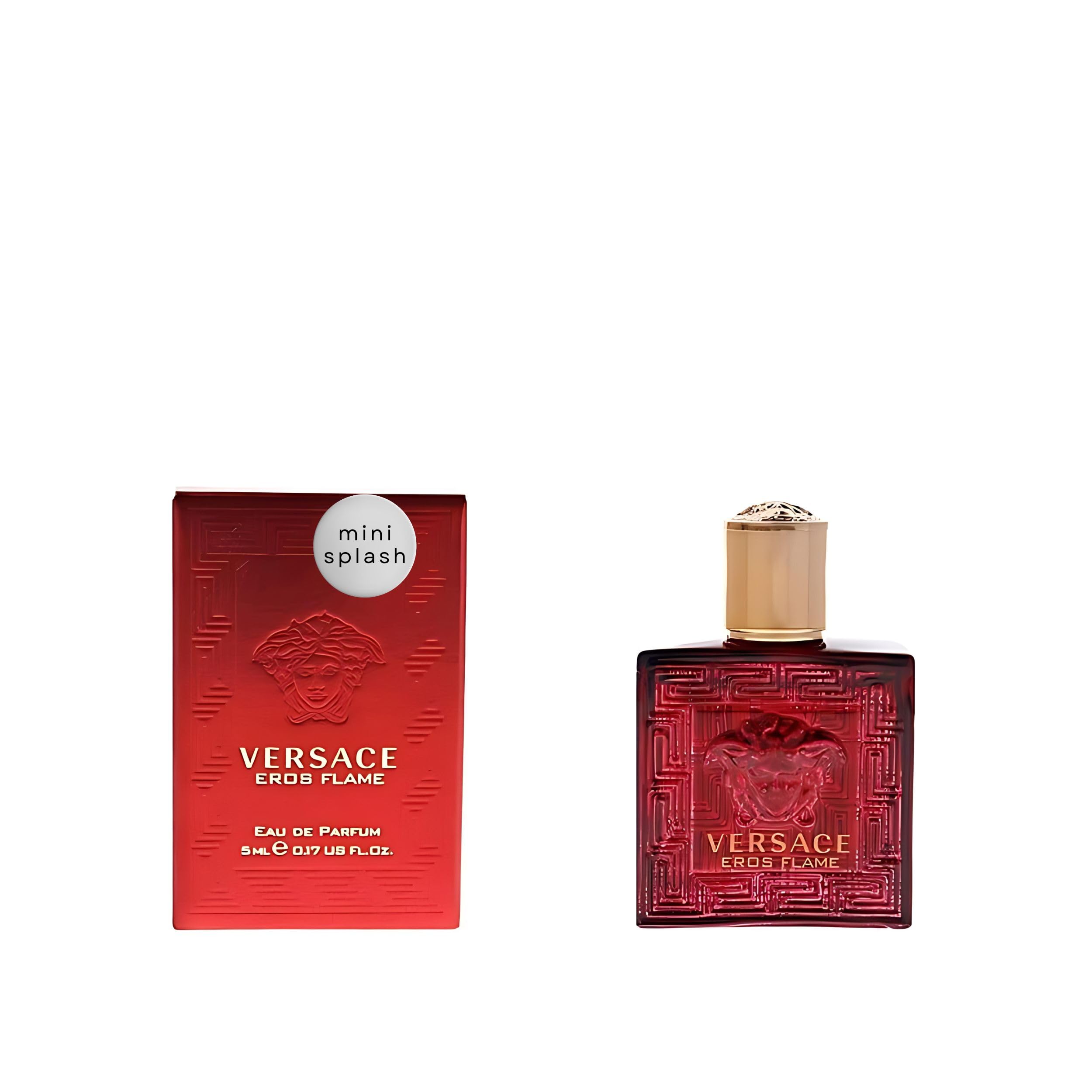 [Mini] Versace Eros Flame Mini Splash For Men EDP 0.17 oz