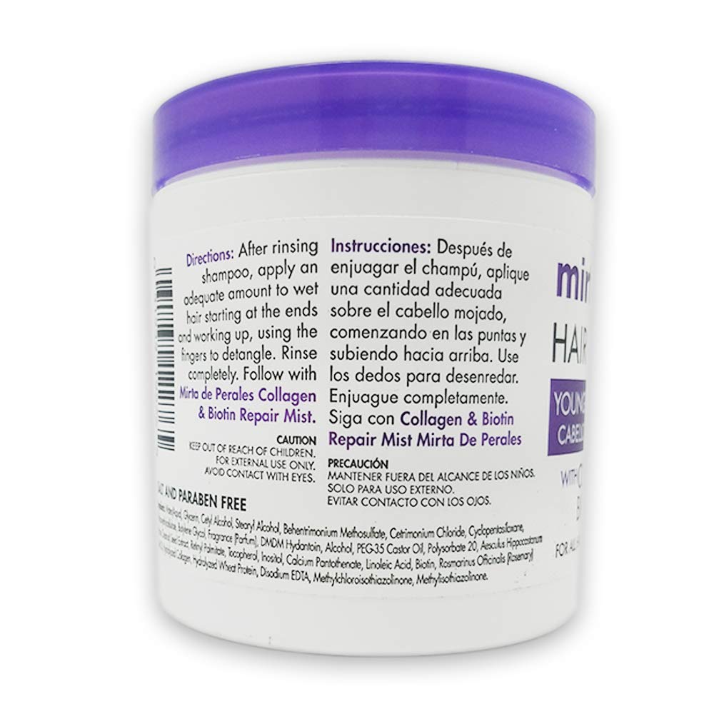 Mirta de Perales Conditioner for Thinning Fine or Aging Hair | Collagen Biotin - Thumbnail 3