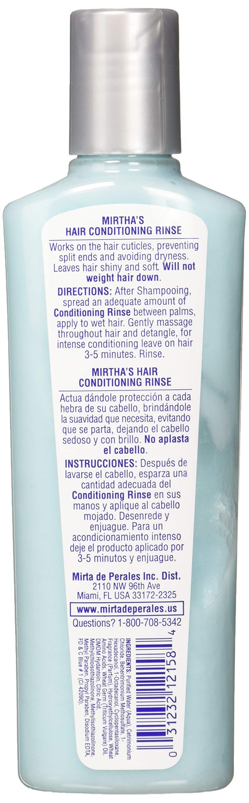 Mirta de Perales Hair Conditioning Rinse 8 oz - Thumbnail 2