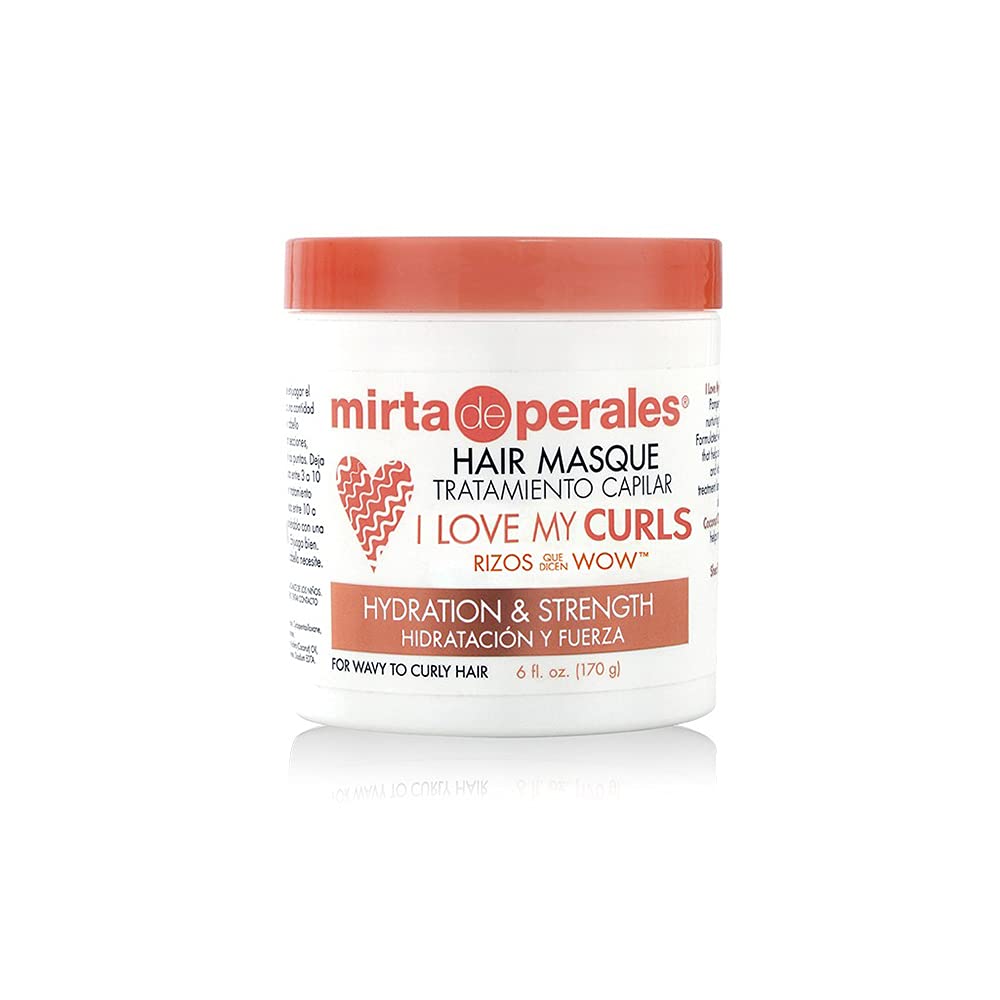 Mirta de Perales I Love My Curls Hair Masque. Hydrates and Strengthens Your