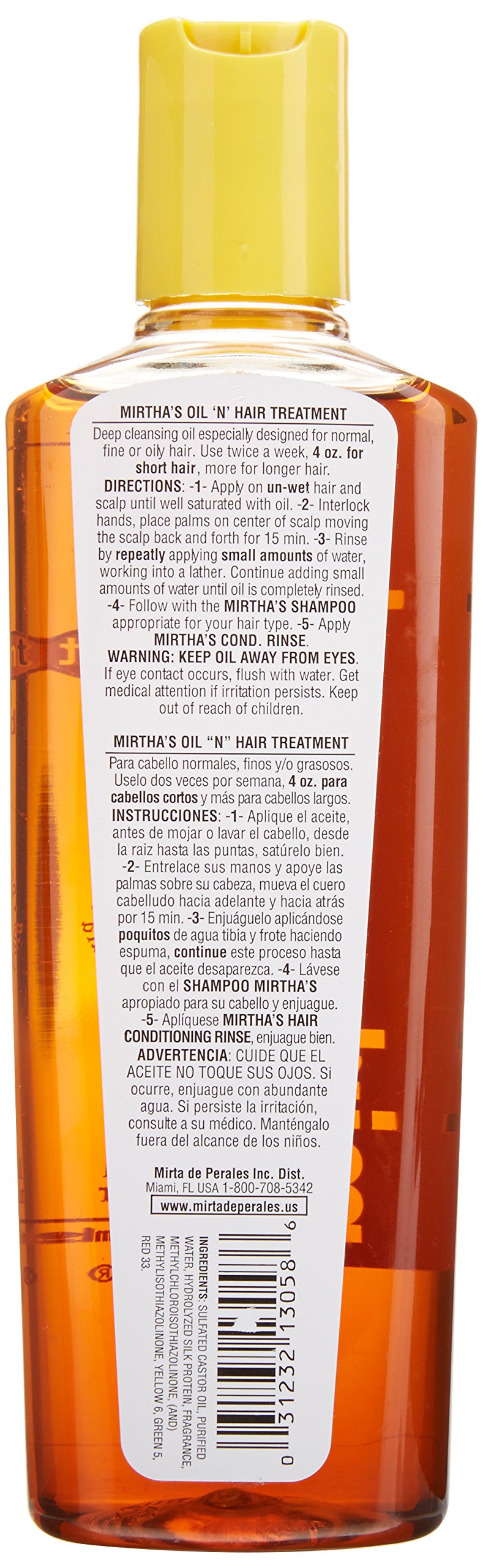 Mirta de Perales Mirta de Perales Oil Treatment 8 oz - Thumbnail 2