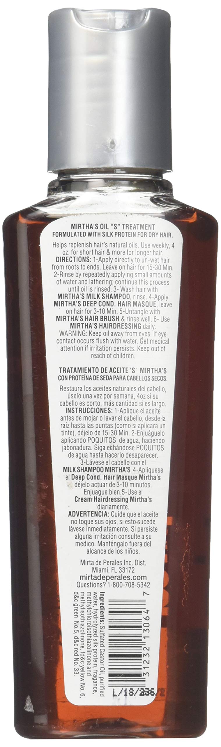 Mirta Oil S Dry Hair 4 oz - Thumbnail 2