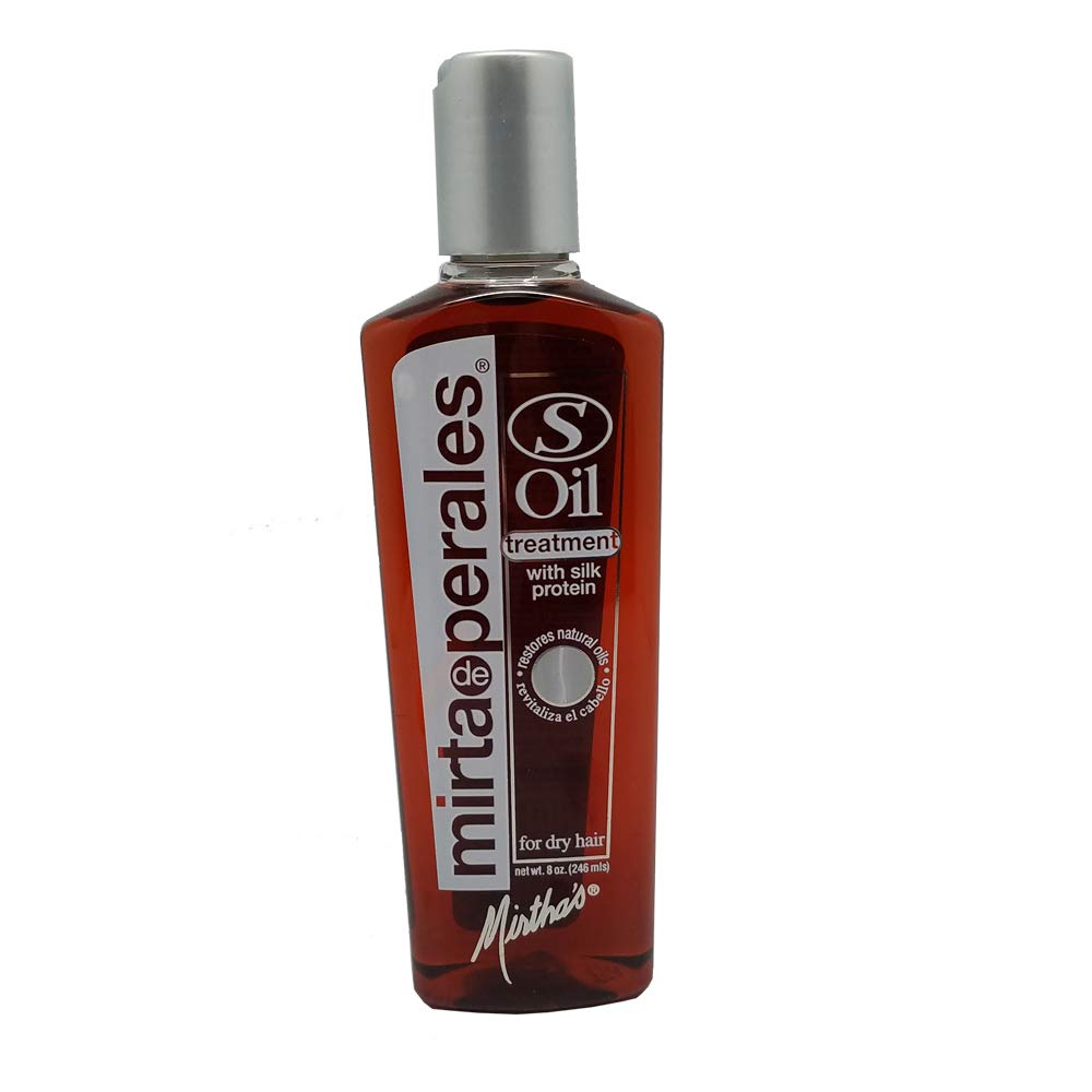 Mirta de Perales Oil “s” Hair Treatment for Dry Hair Flaky Scalp | Deep