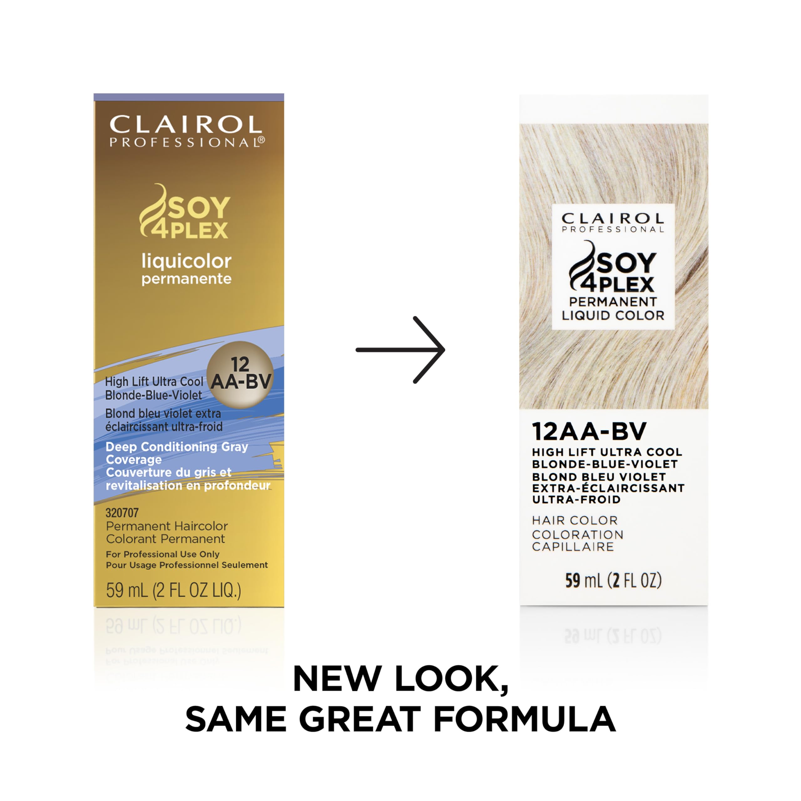 Clairol Professional Permanent Liquicolor 12aa Bv High Cool Blonde . Packaging - Thumbnail 3