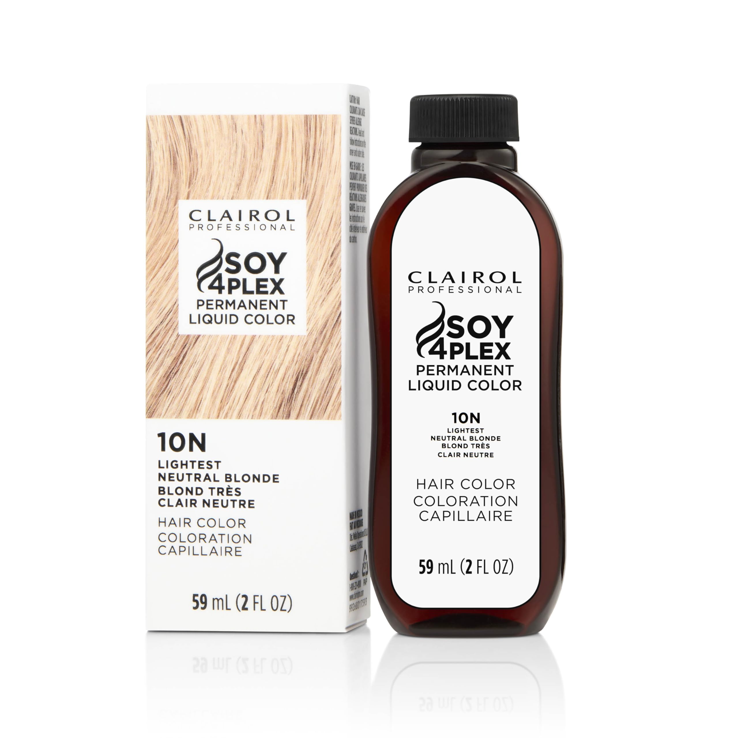 Clairol Professional Permanent Liquicolor 10n Lightest Neutral Blonde .