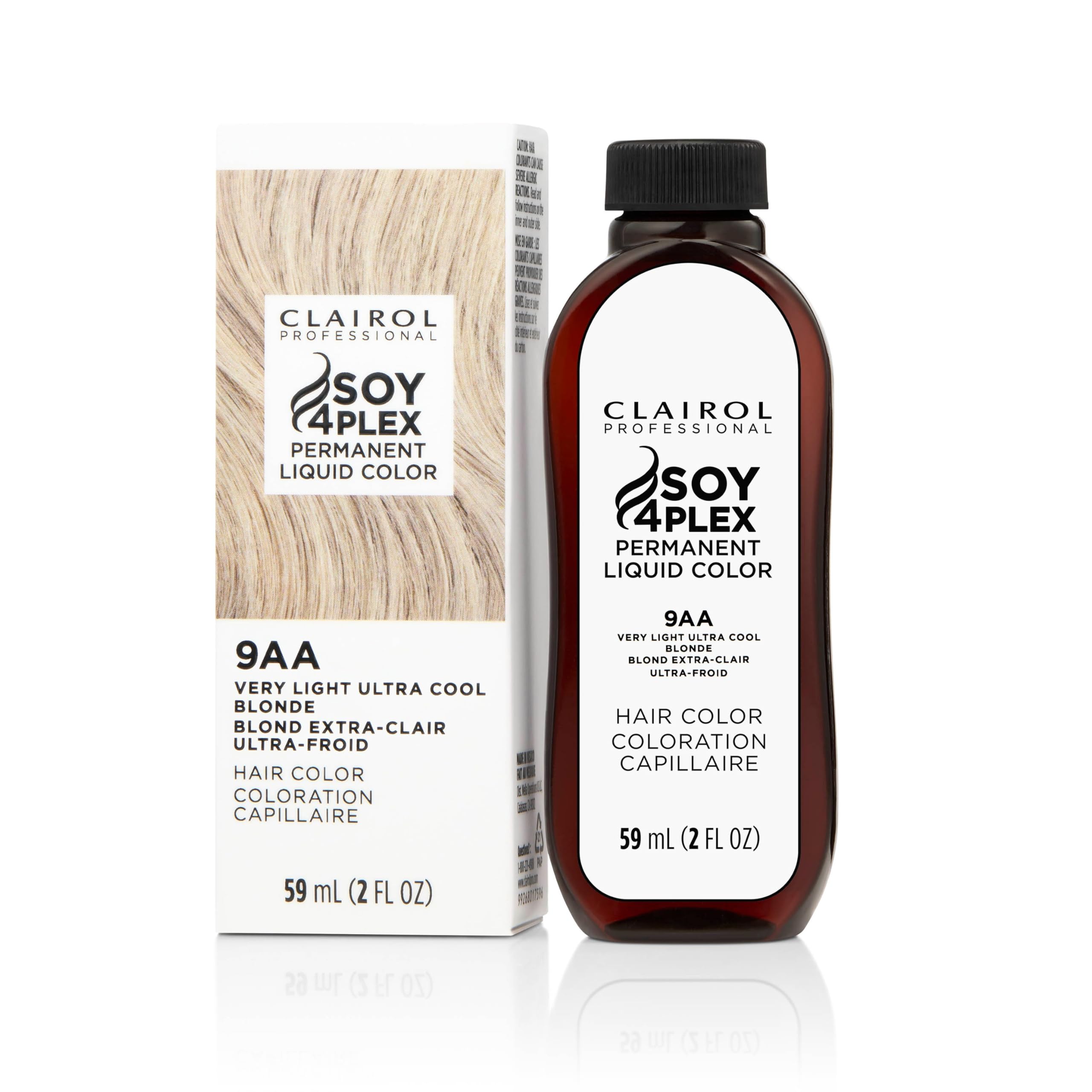 Clairol Professional Permanent Liquicolor 9aa Very Light Cool Blonde .
